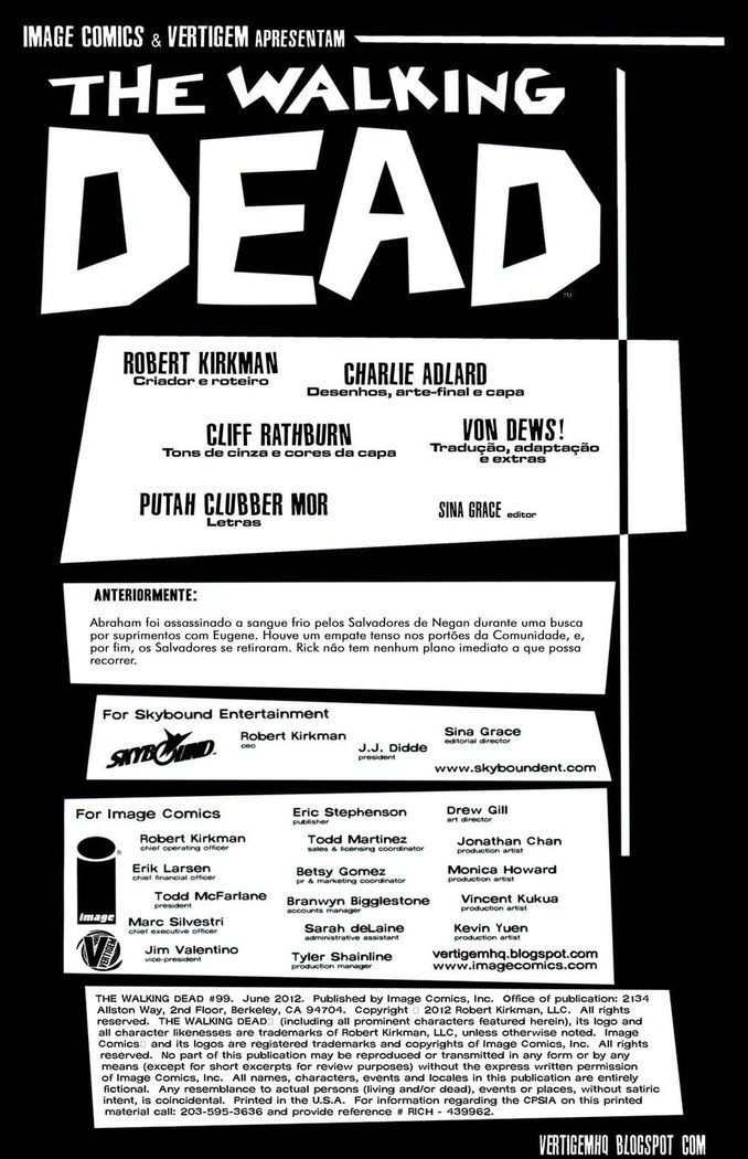 Read The Walking Dead (pt) Manga Online