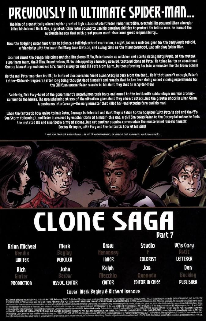 Read Ultimate Spider-Man (pt) Manga Online