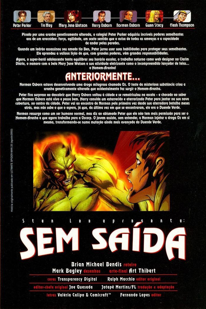 Read Ultimate Spider-Man (pt) Manga Online