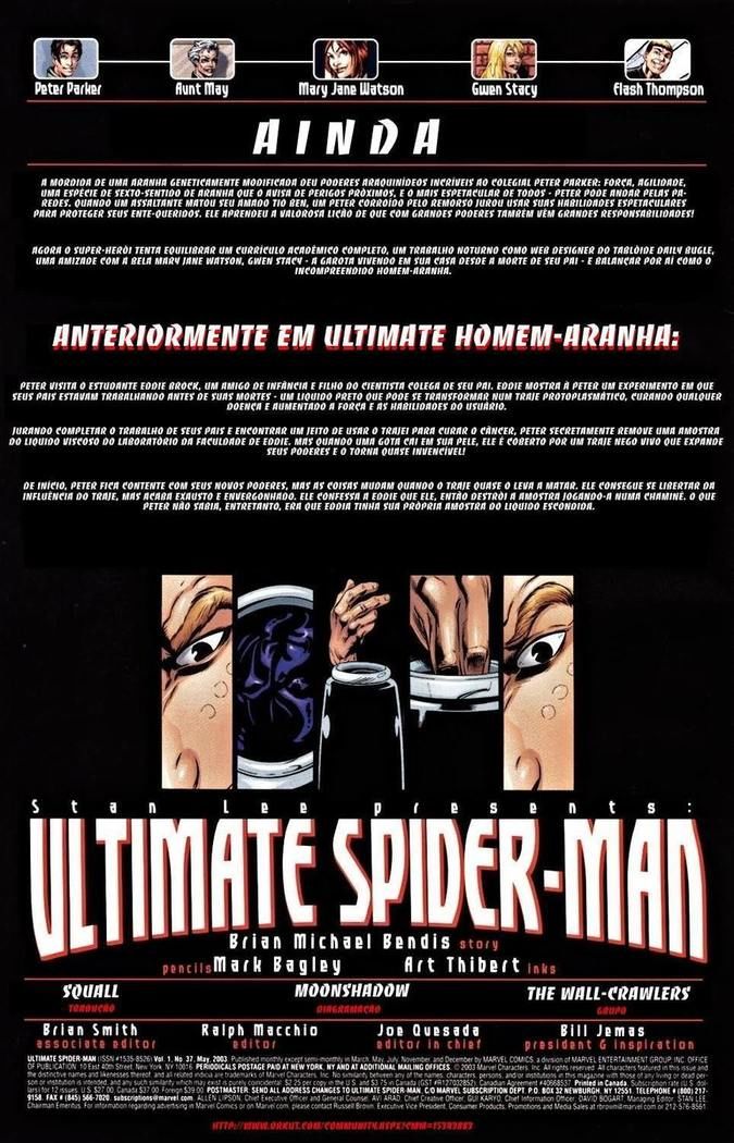 Read Ultimate Spider-Man (pt) Manga Online