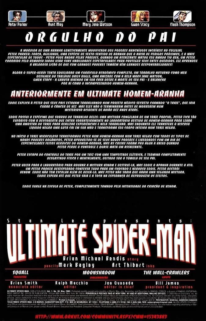 Read Ultimate Spider-Man (pt) Manga Online