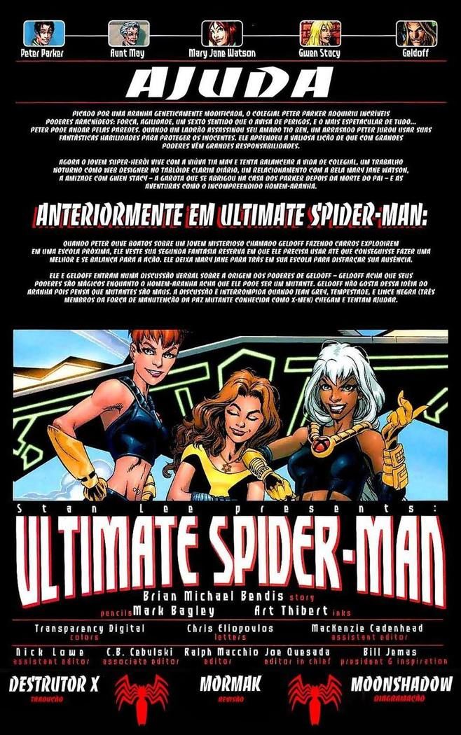 Read Ultimate Spider-Man (pt) Manga Online