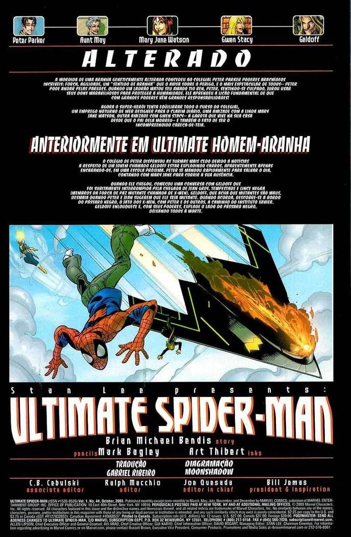 Read Ultimate Spider-Man (pt) Manga Online