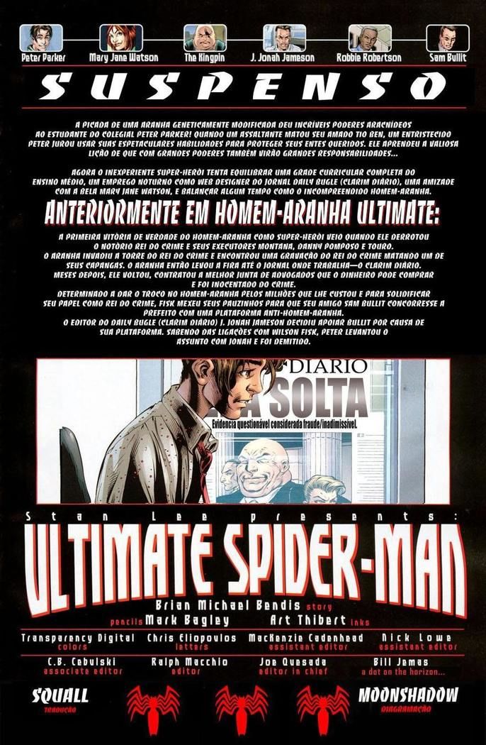 Read Ultimate Spider-Man (pt) Manga Online