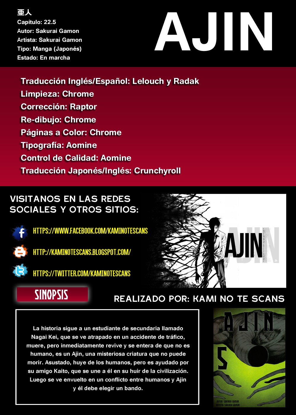 Read Ajin (es) Manga Online