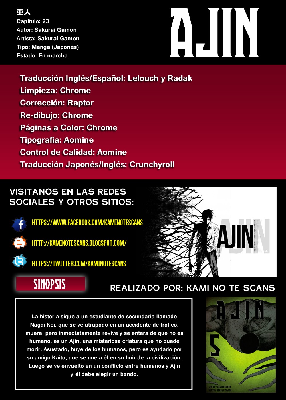 Read Ajin (es) Manga Online