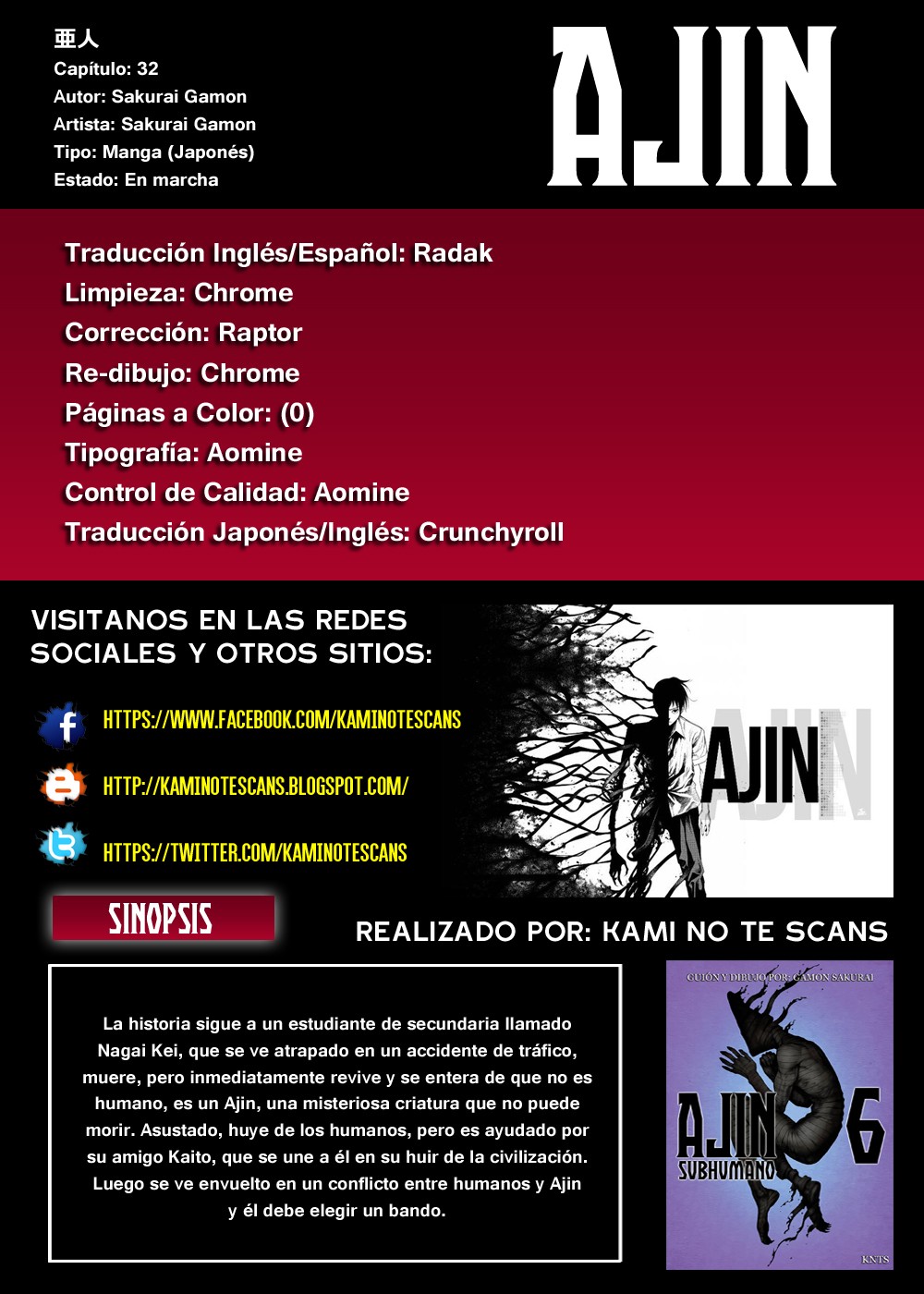 Read Ajin (es) Manga Online