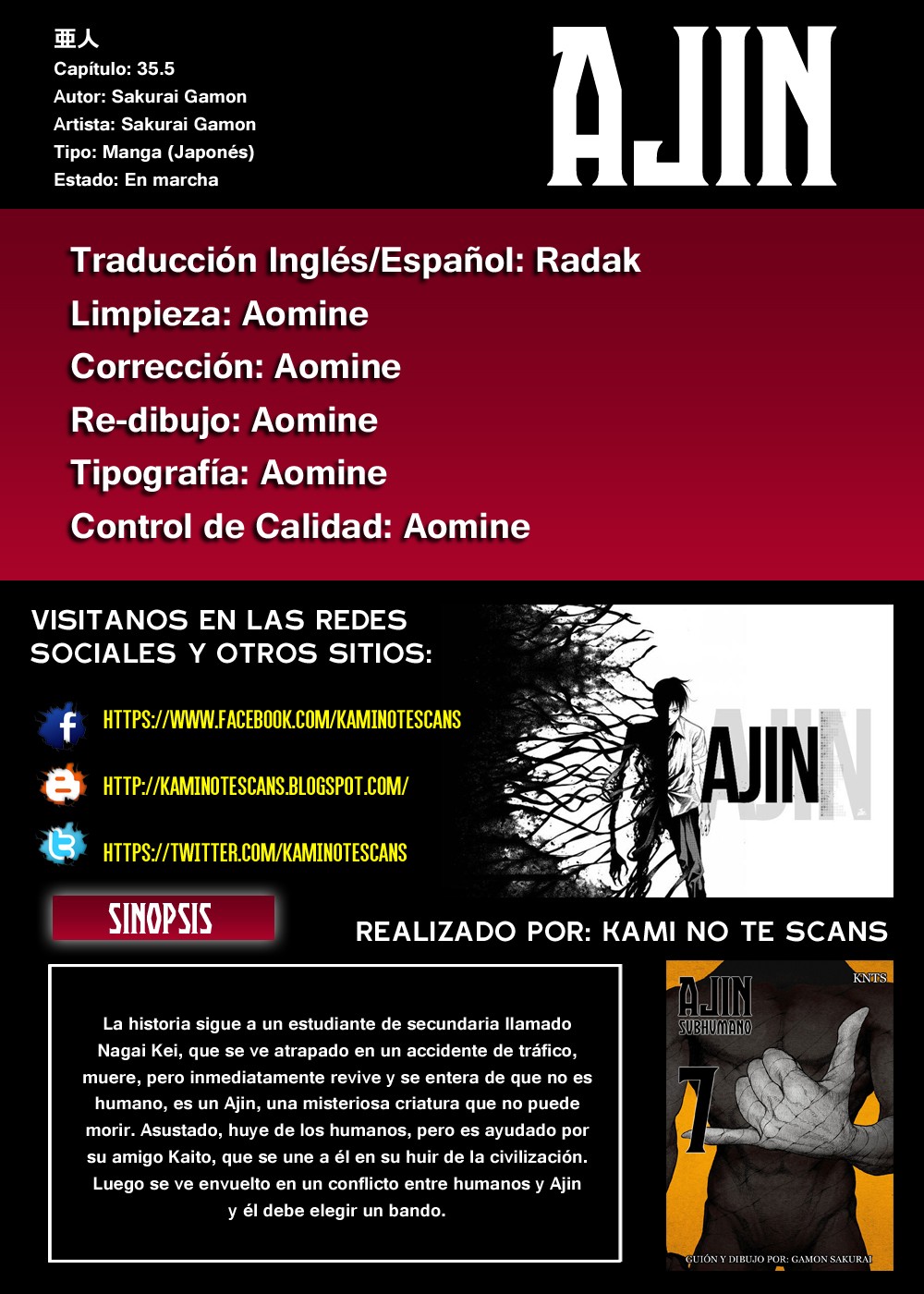 Read Ajin (es) Manga Online