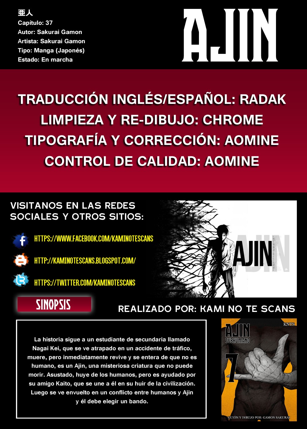 Read Ajin (es) Manga Online