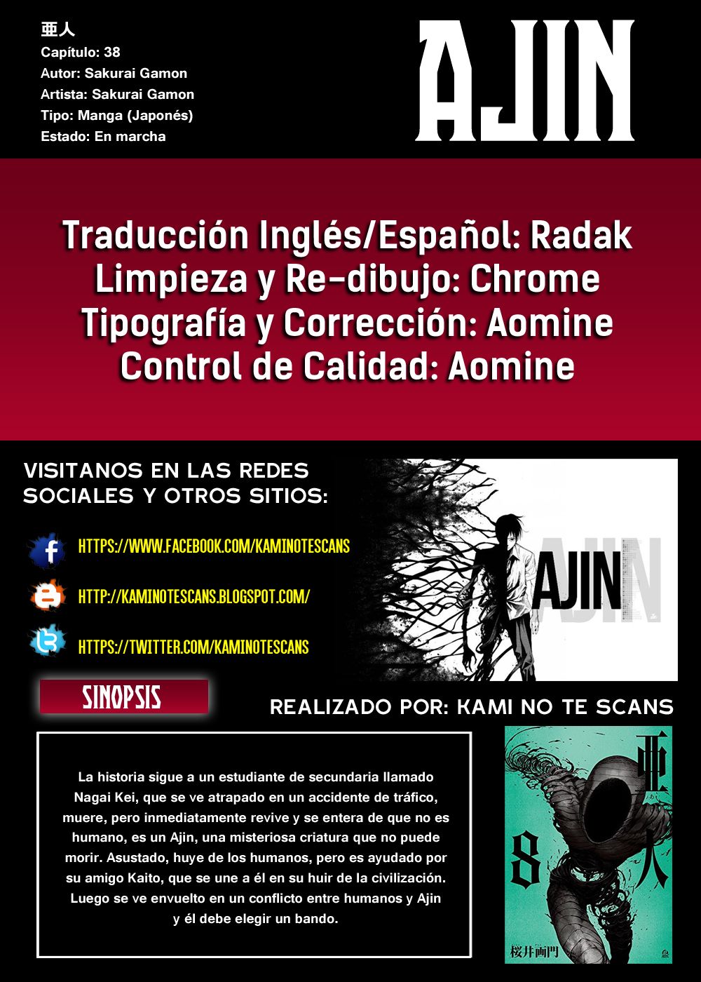 Read Ajin (es) Manga Online
