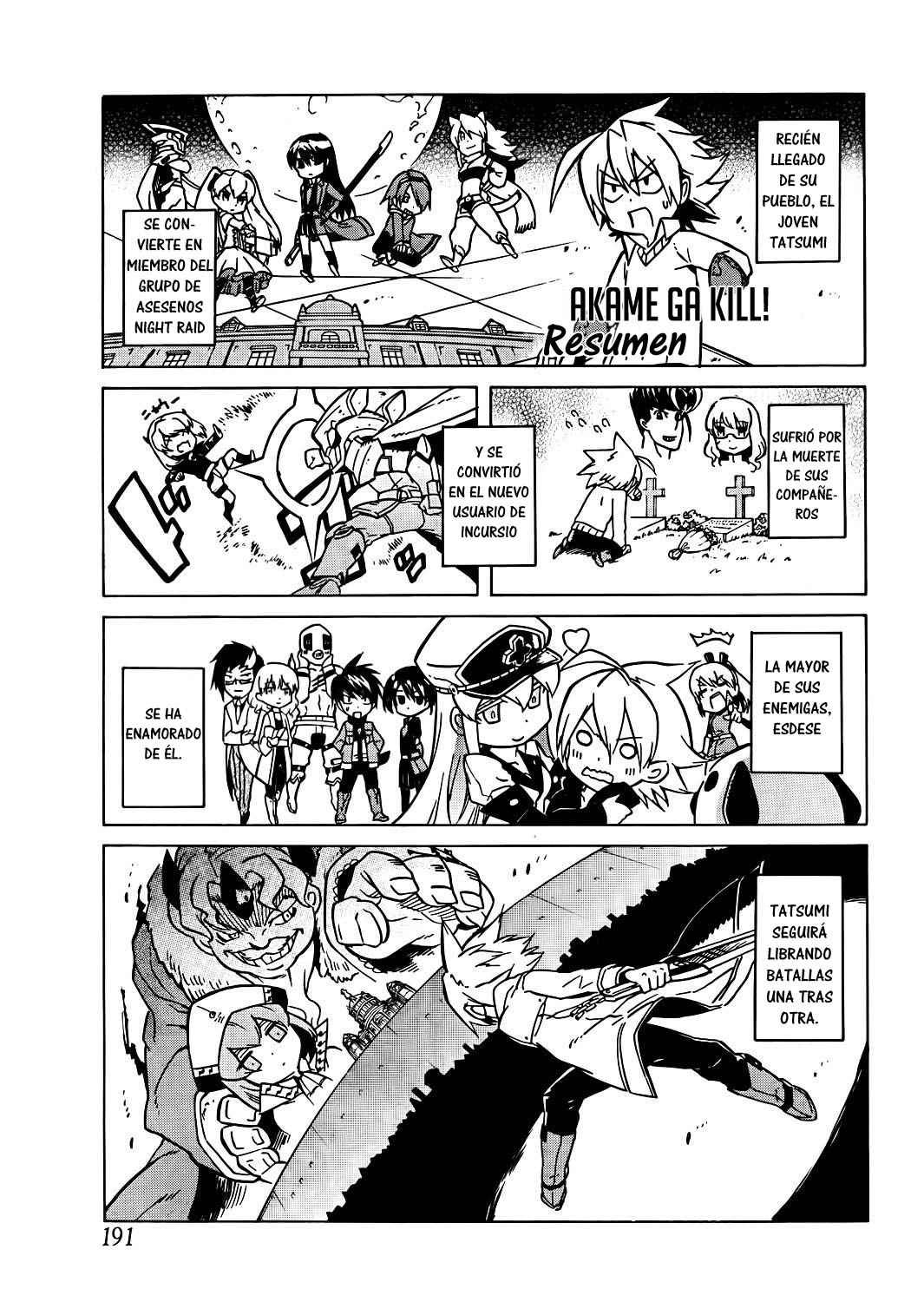 Read Akame ga Kill! (es) Manga Online