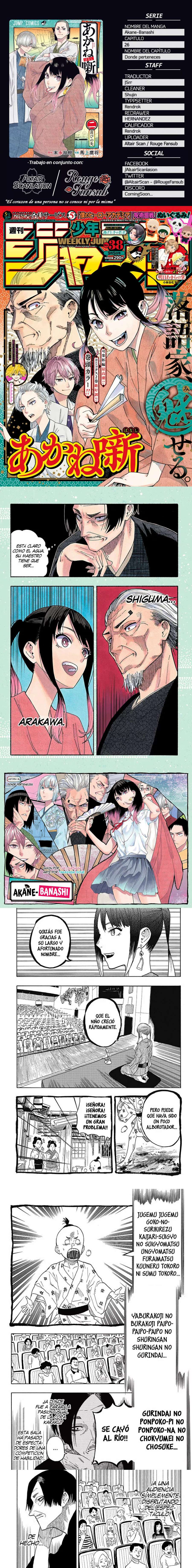 Read Akane-banashi (es) Manga Online