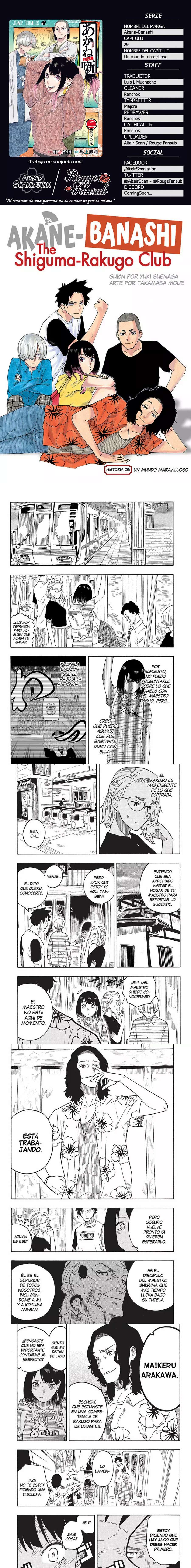 Read Akane-banashi (es) Manga Online