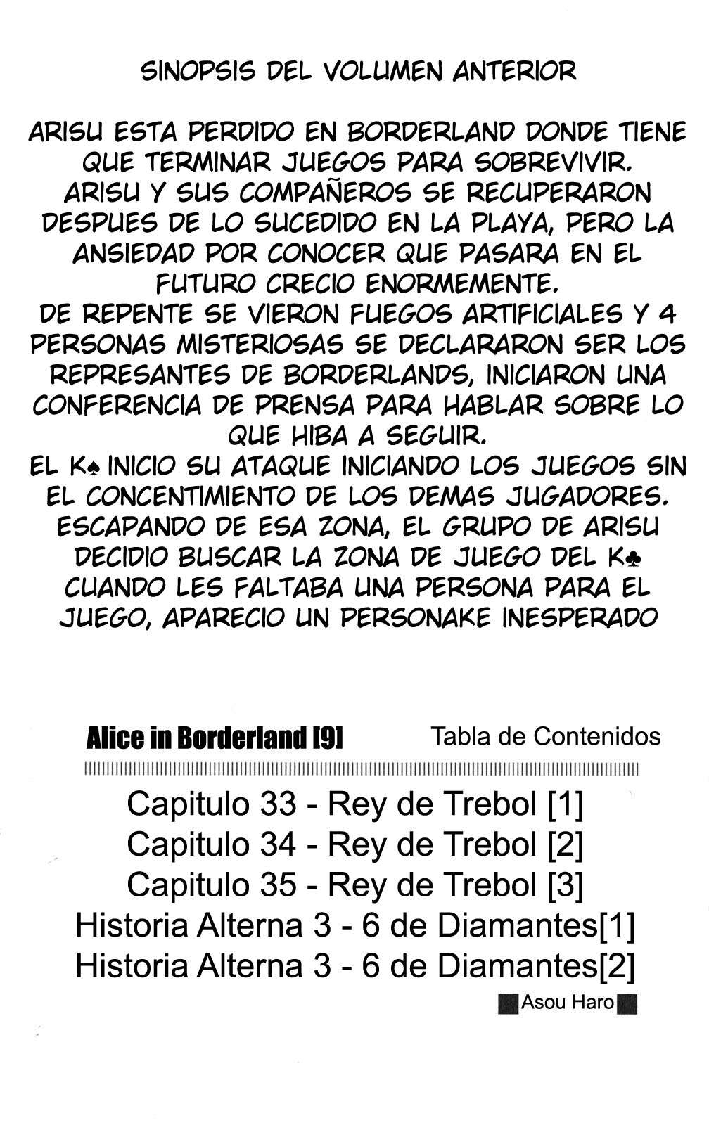 Read Alice in Borderland (es) Manga Online