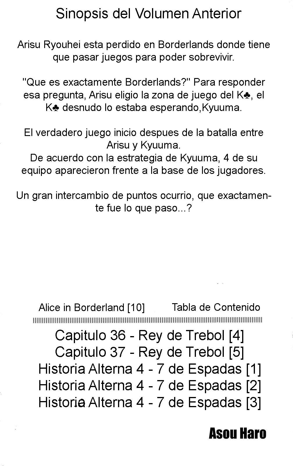 Read Alice in Borderland (es) Manga Online