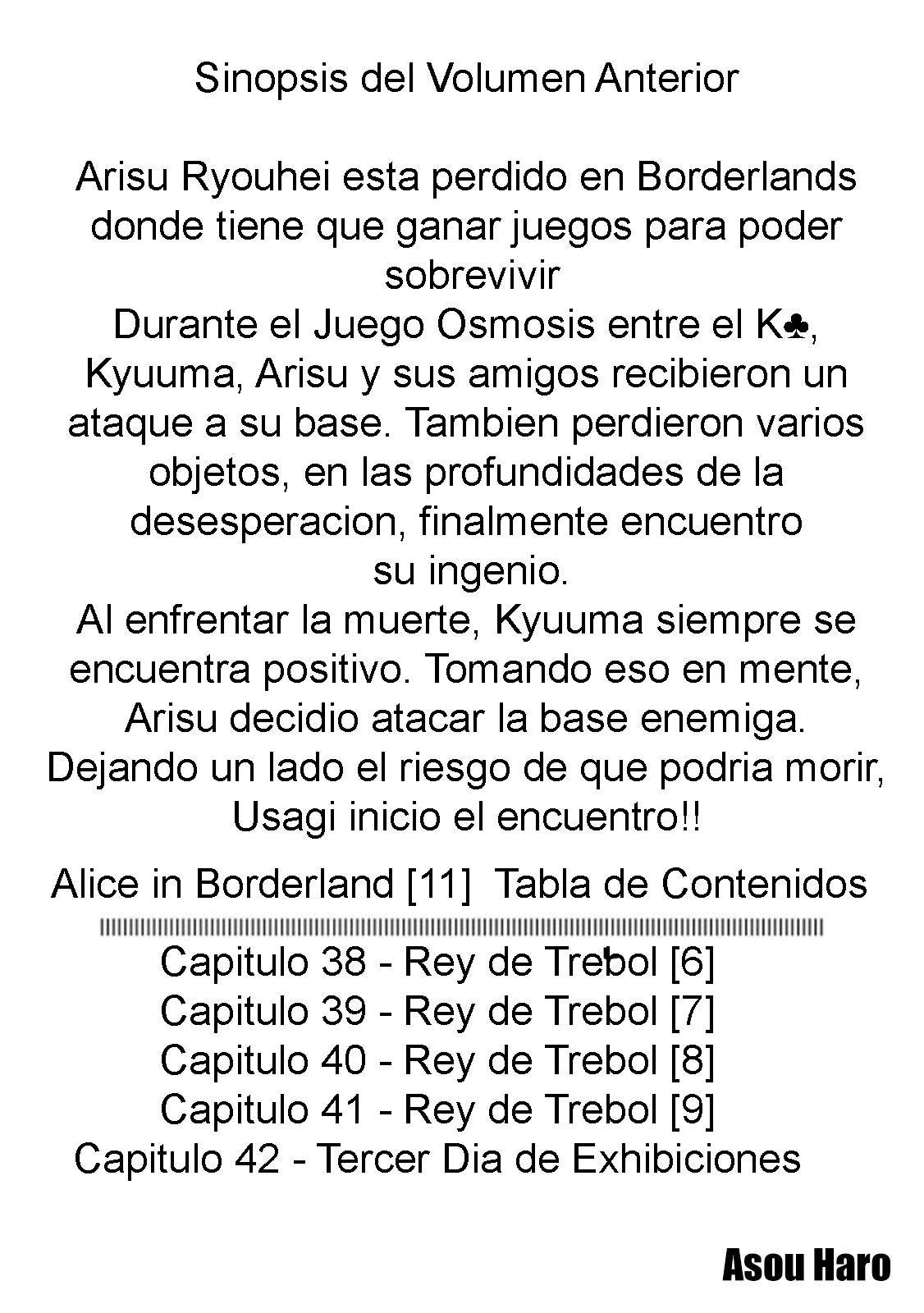 Read Alice in Borderland (es) Manga Online