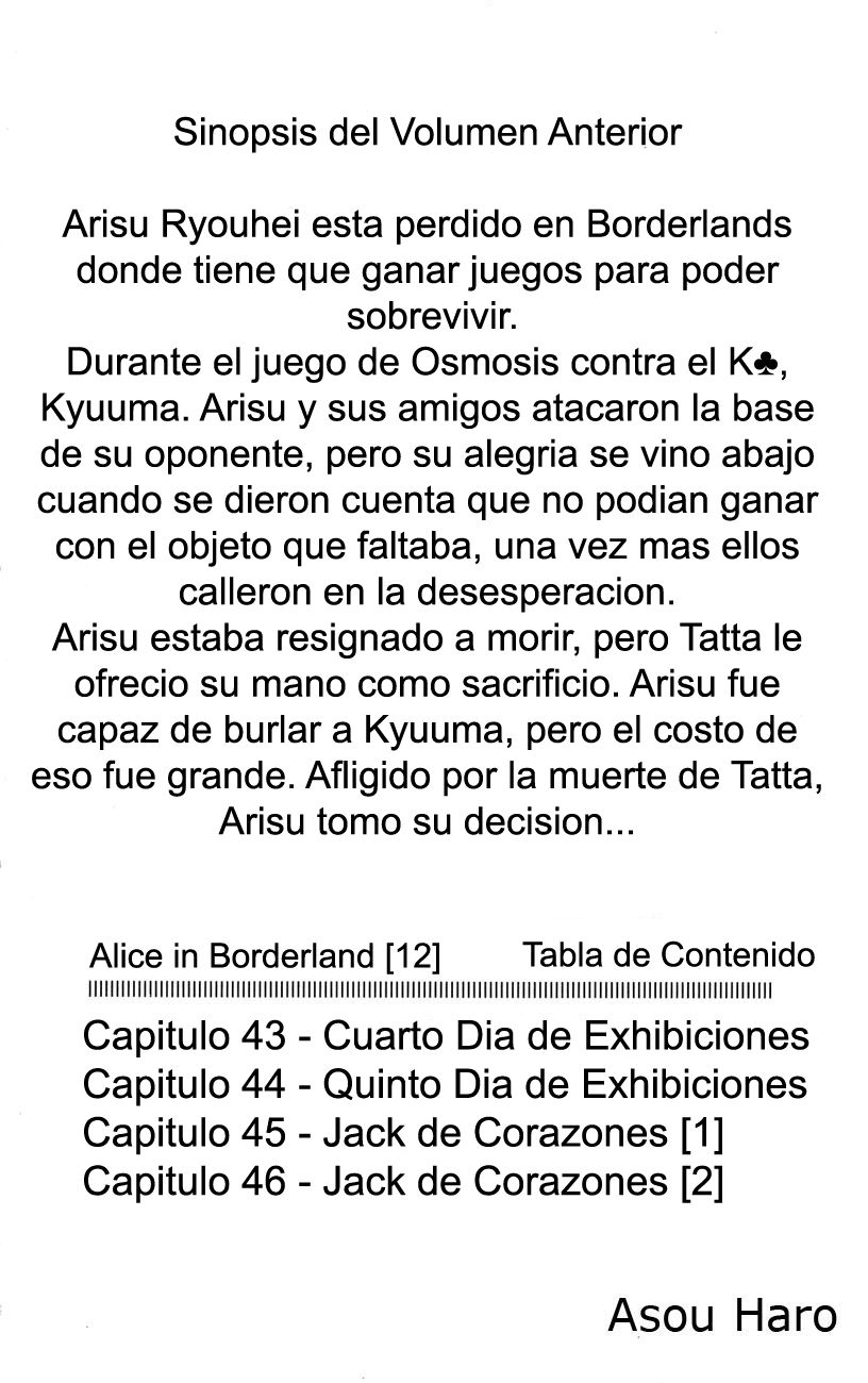 Read Alice in Borderland (es) Manga Online