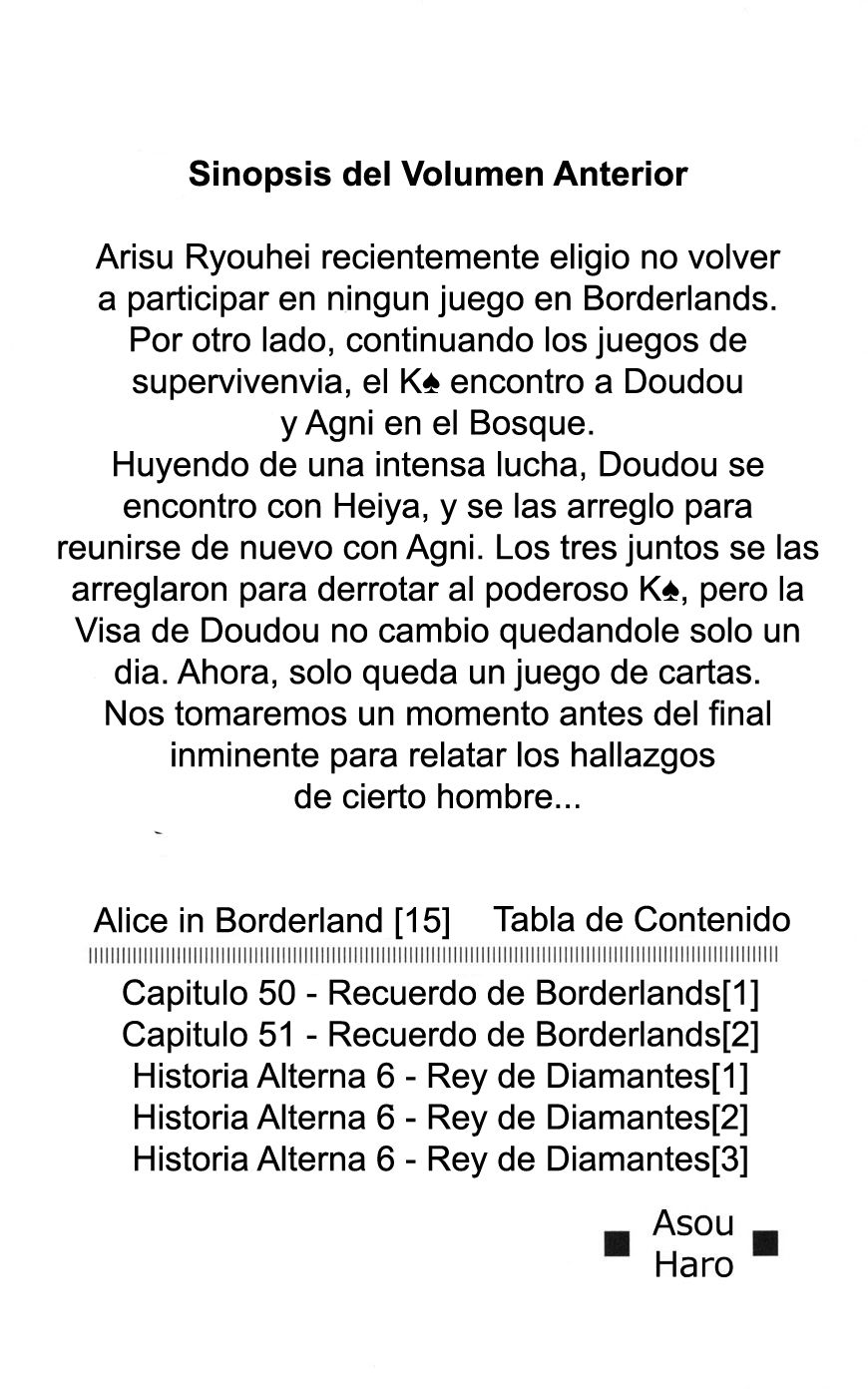 Read Alice in Borderland (es) Manga Online