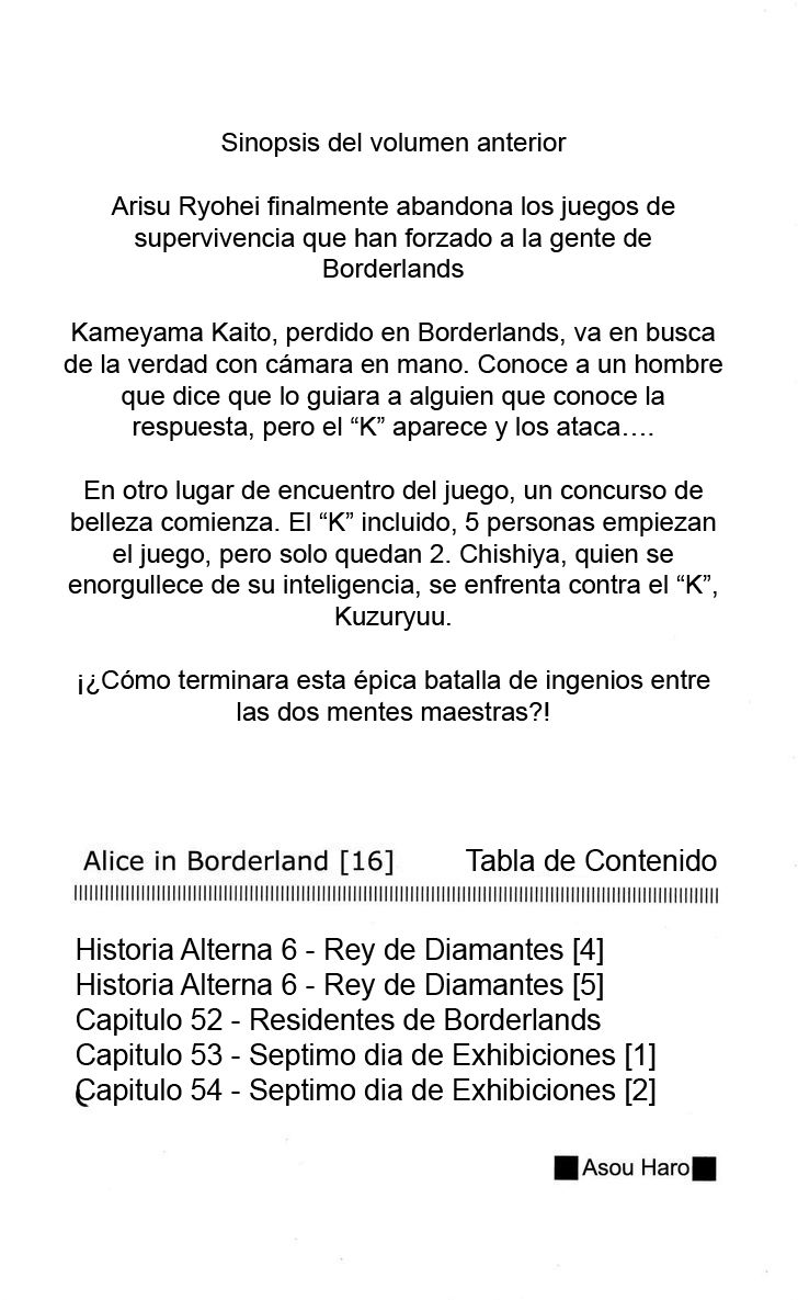 Read Alice in Borderland (es) Manga Online