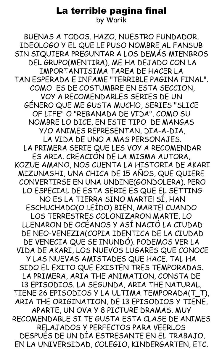 Read Amanchu! (es) Manga Online