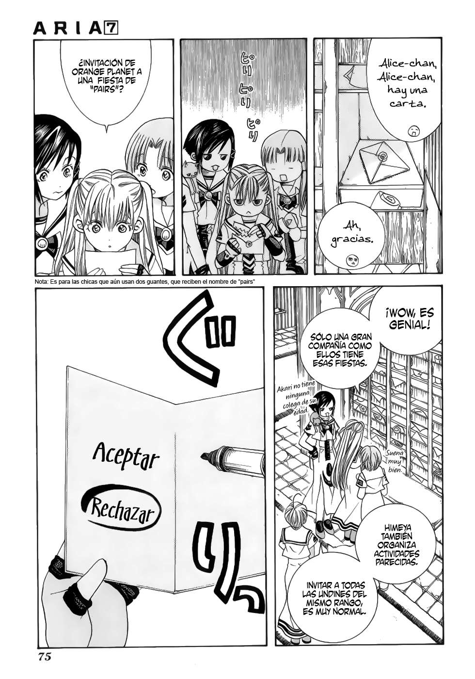 Read Aria (es) Manga Online