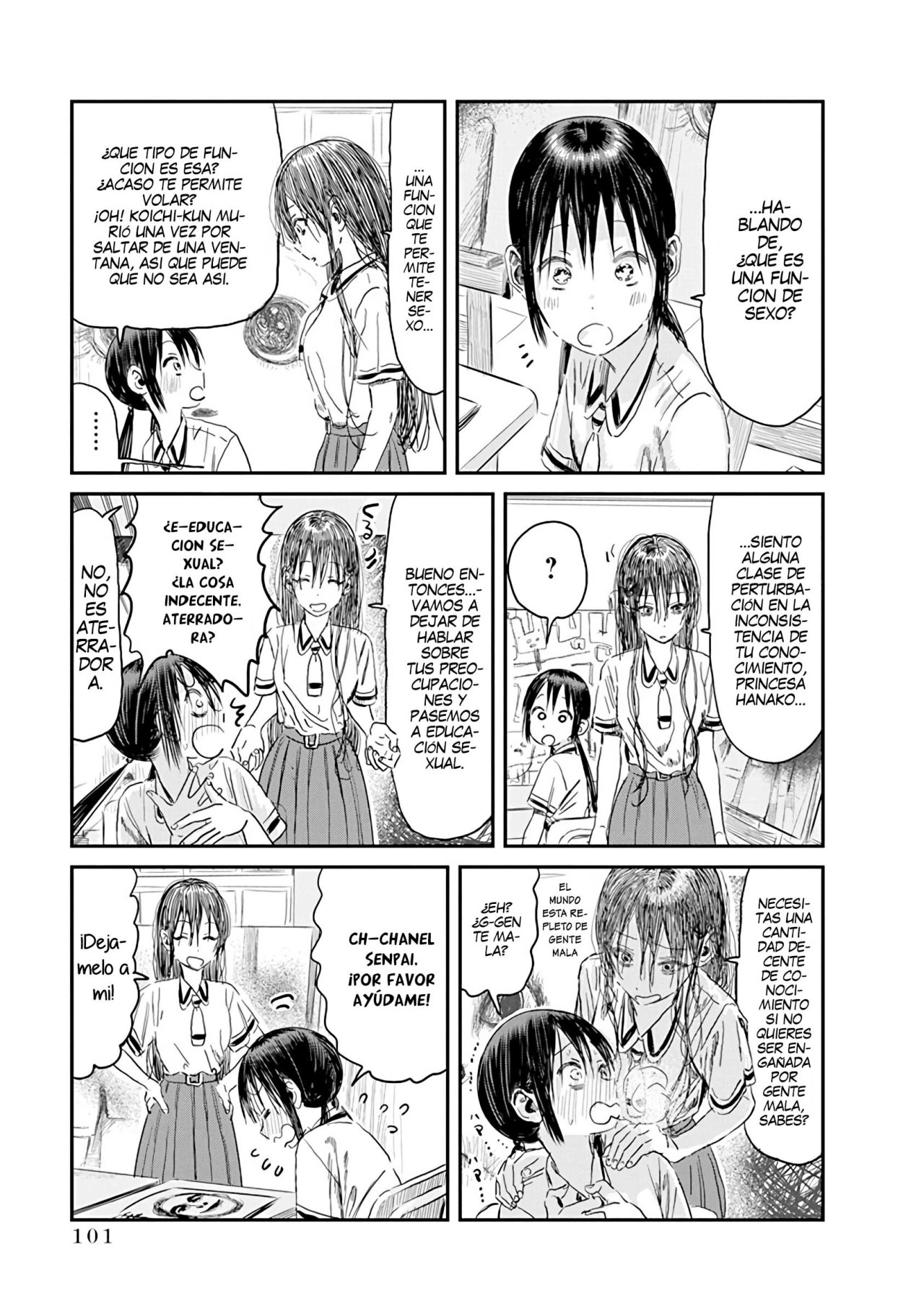 Read Asobi Asobase (es) Manga Online