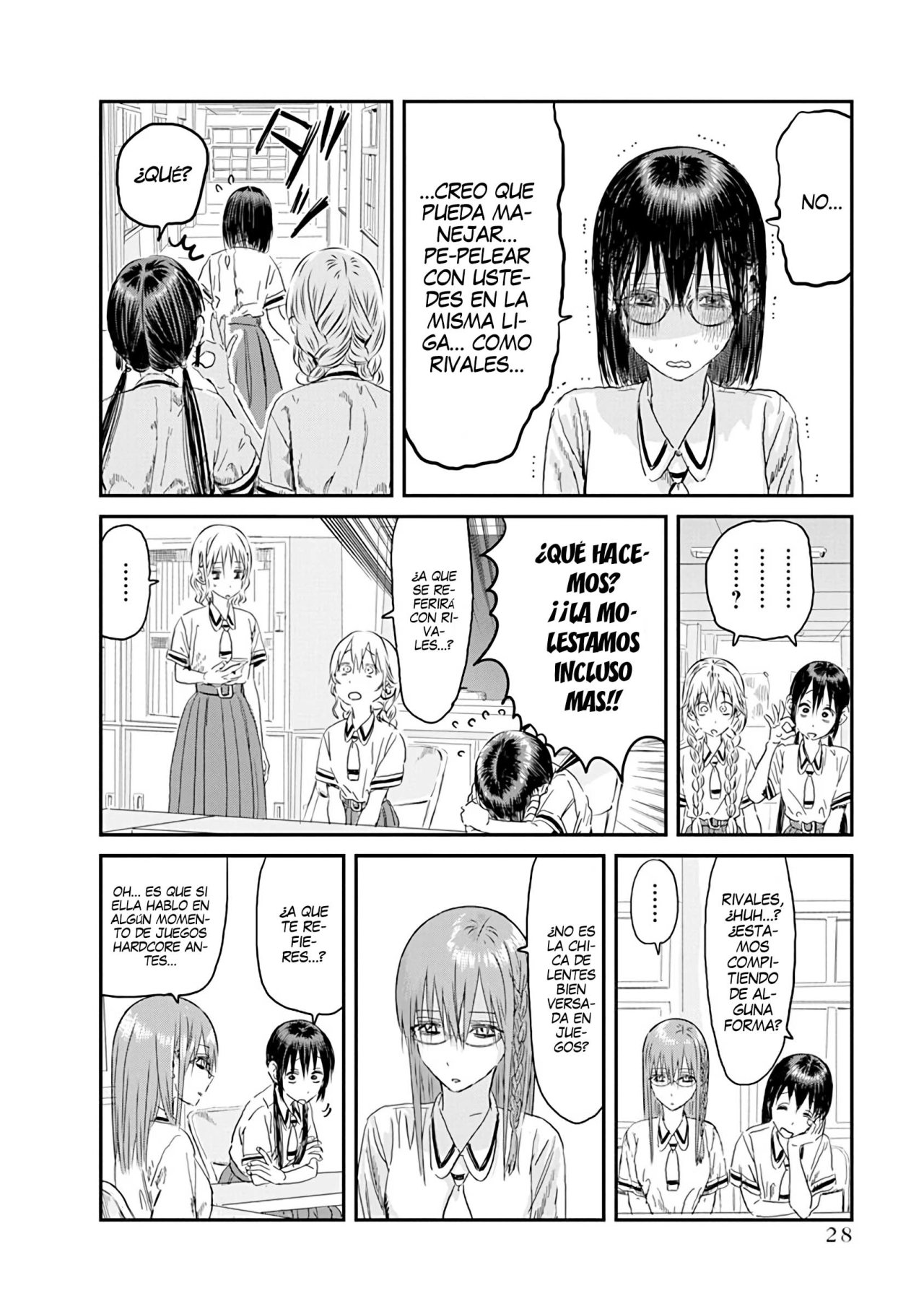 Read Asobi Asobase (es) Manga Online