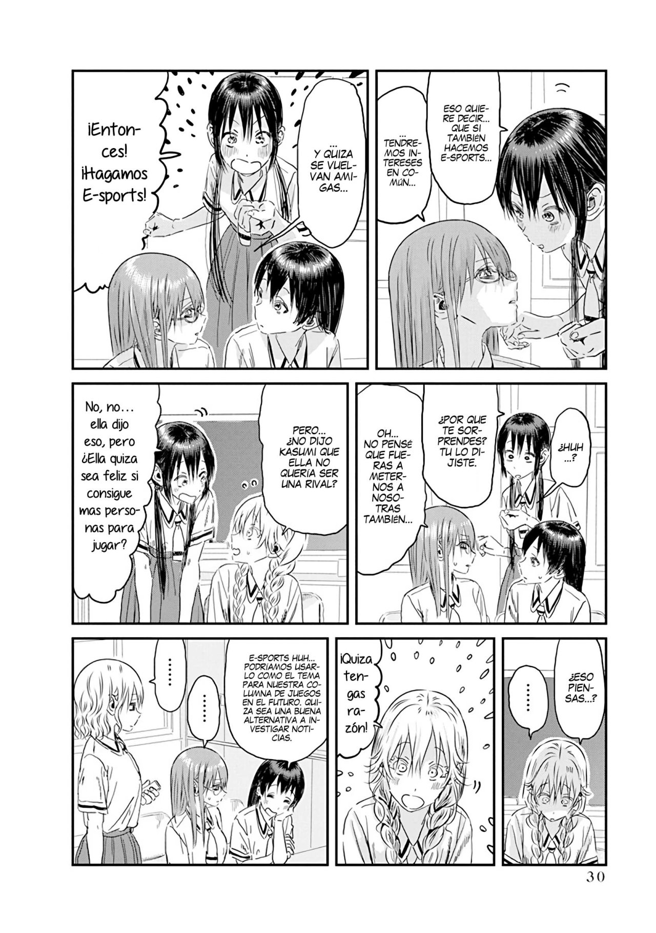 Read Asobi Asobase (es) Manga Online