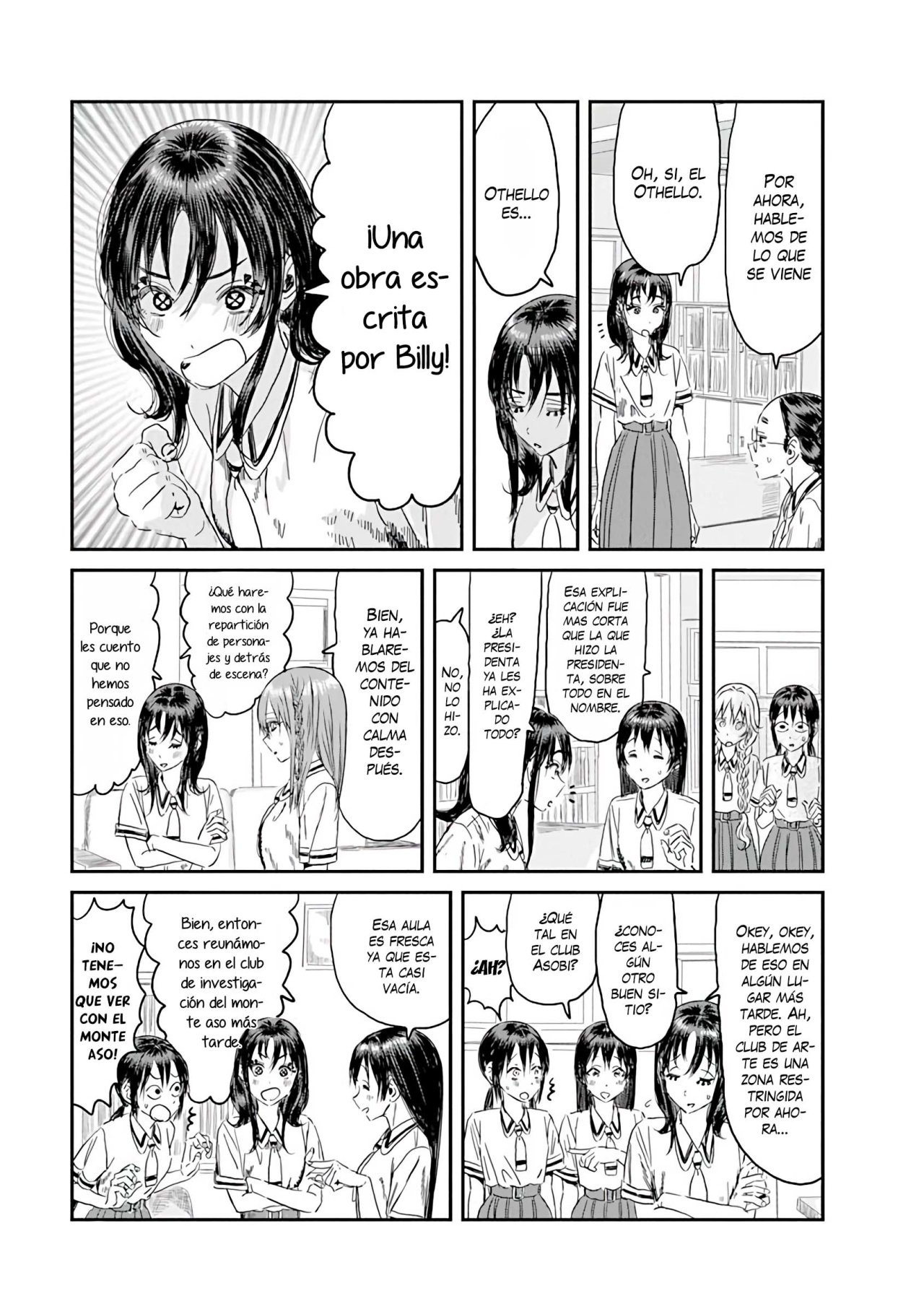 Read Asobi Asobase (es) Manga Online