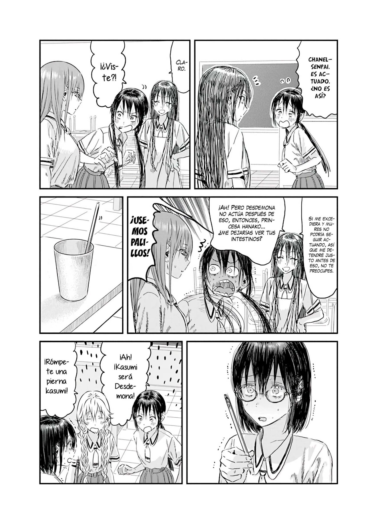 Read Asobi Asobase (es) Manga Online