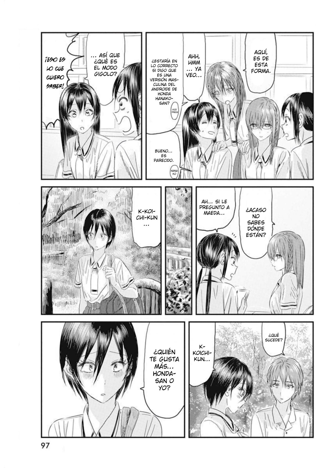 Read Asobi Asobase (es) Manga Online