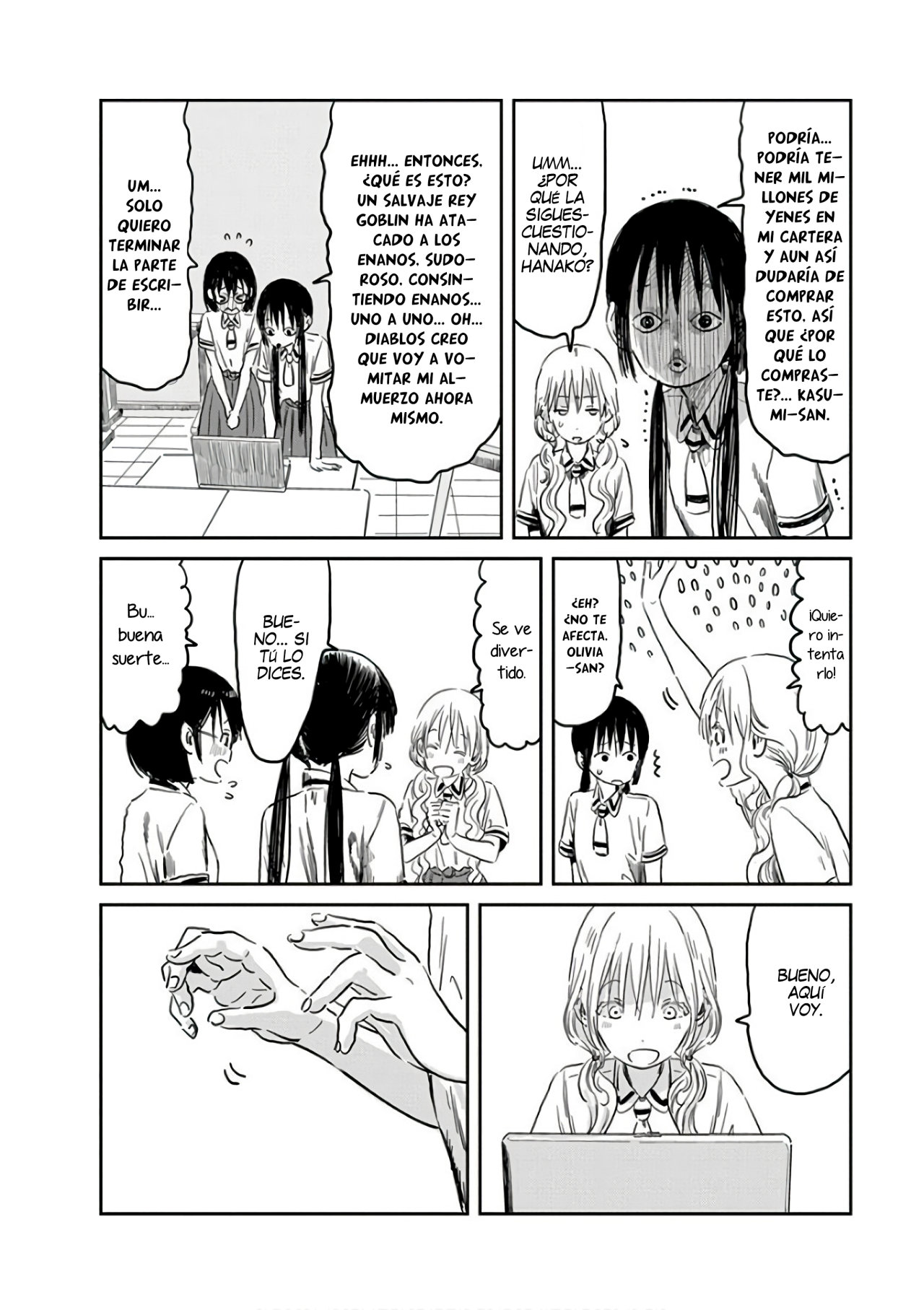 Read Asobi Asobase (es) Manga Online