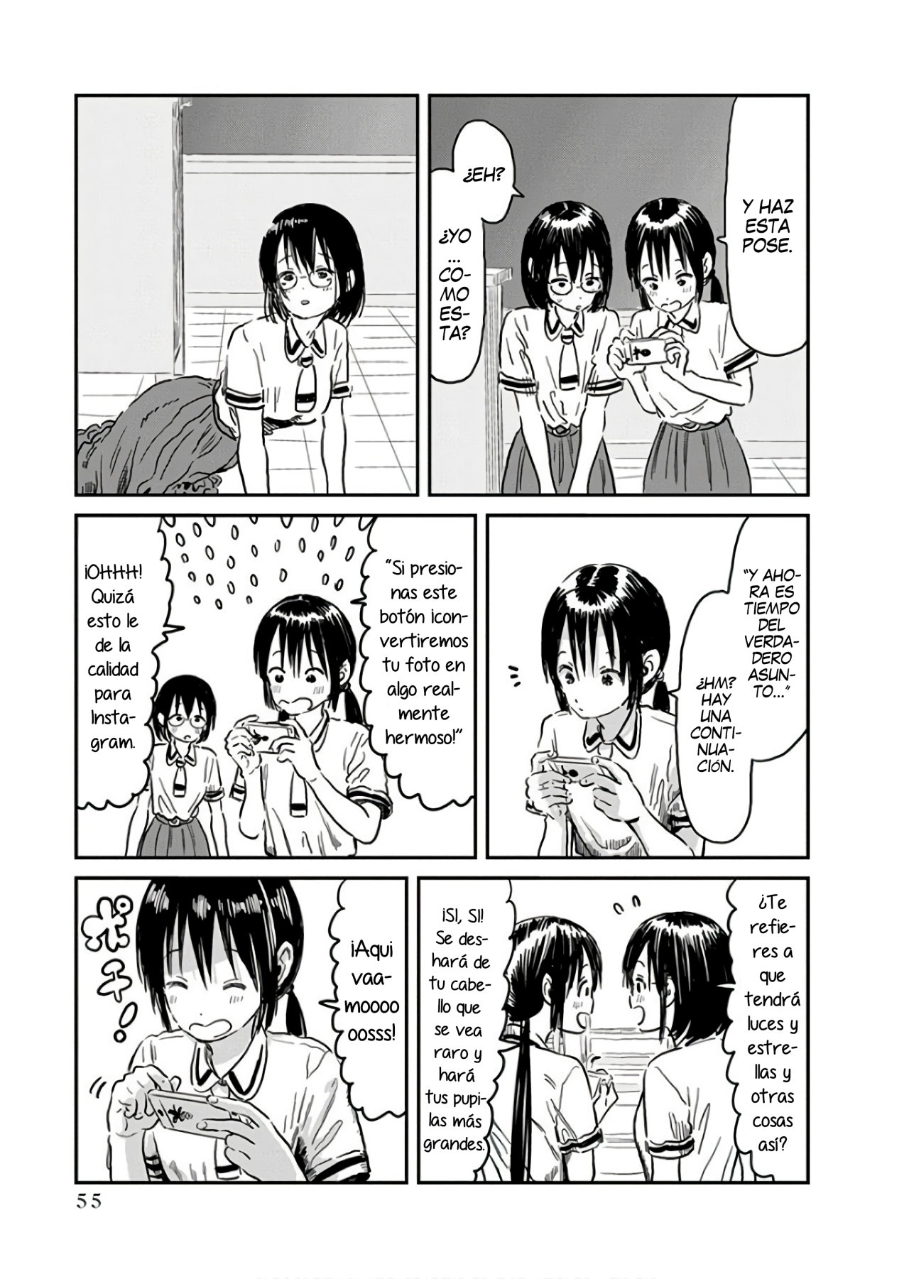 Read Asobi Asobase (es) Manga Online