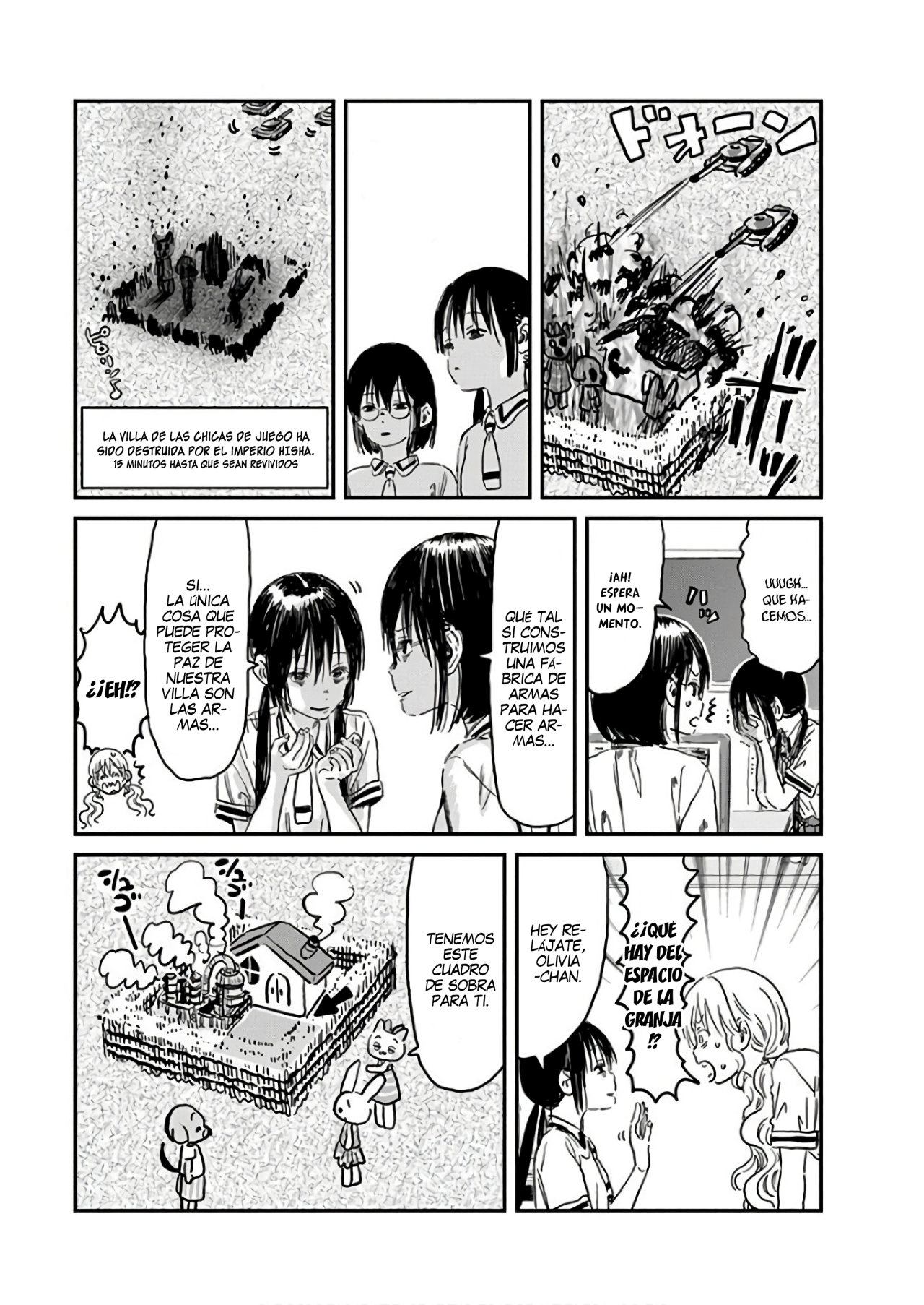 Read Asobi Asobase (es) Manga Online