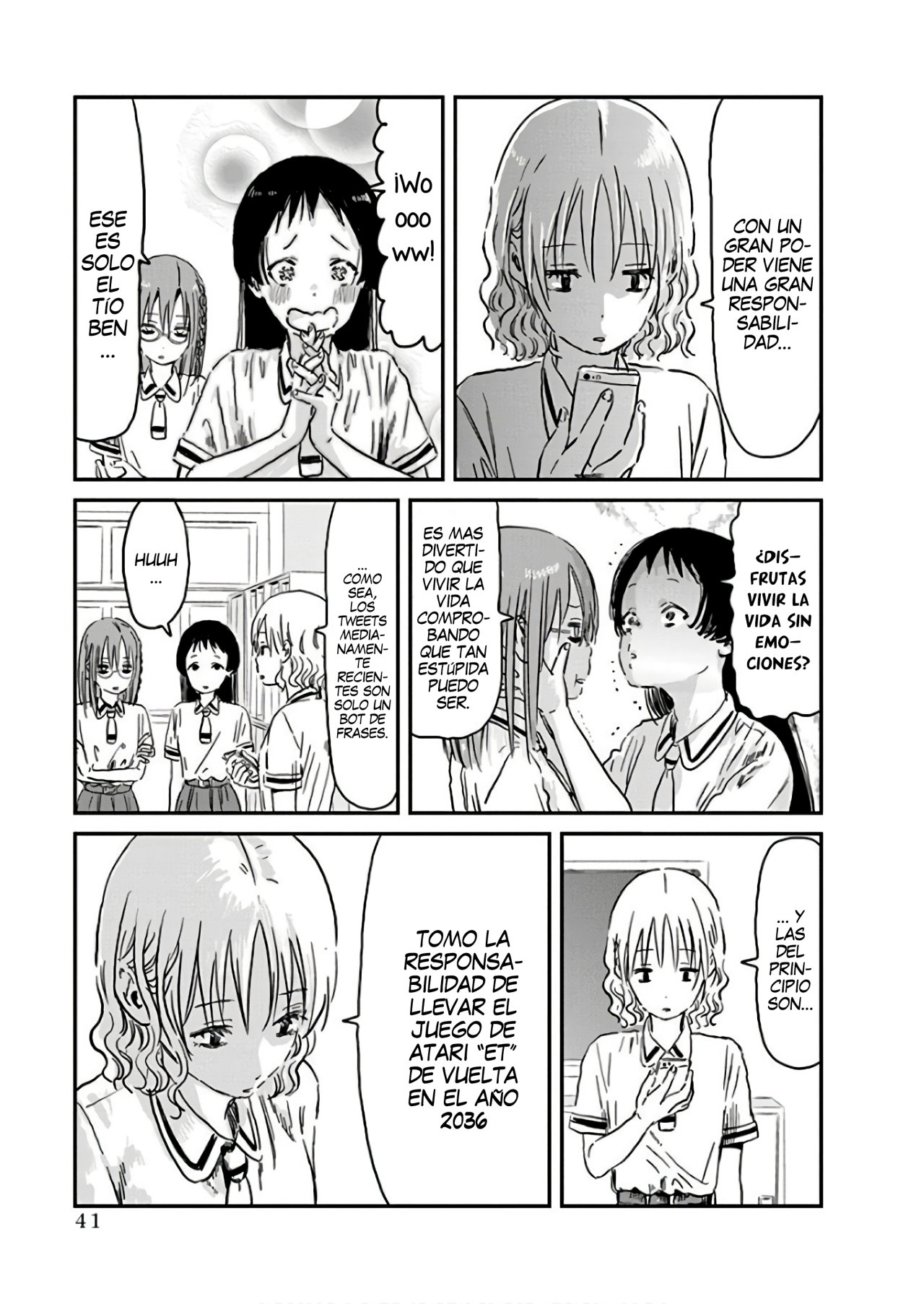 Read Asobi Asobase (es) Manga Online