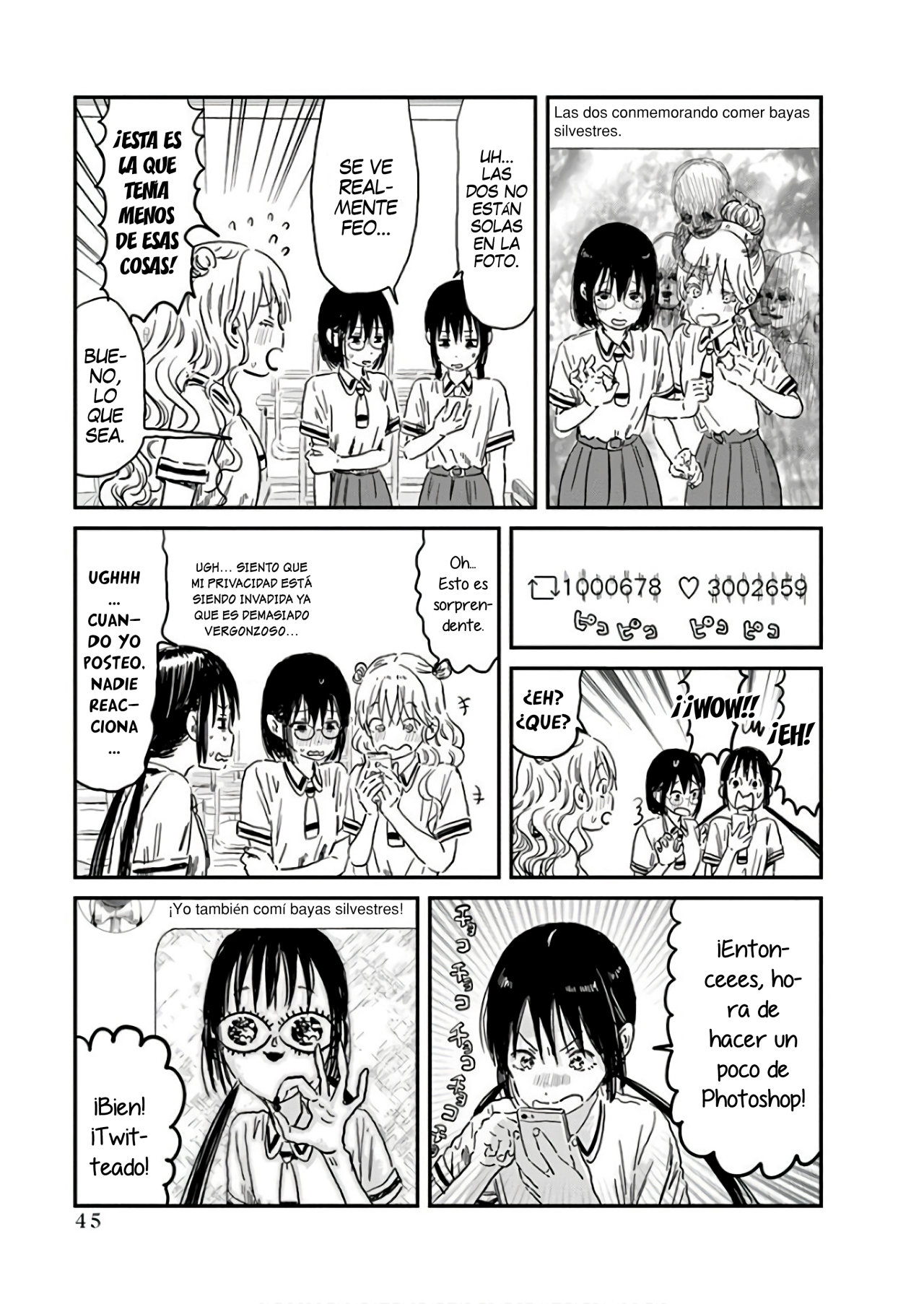 Read Asobi Asobase (es) Manga Online