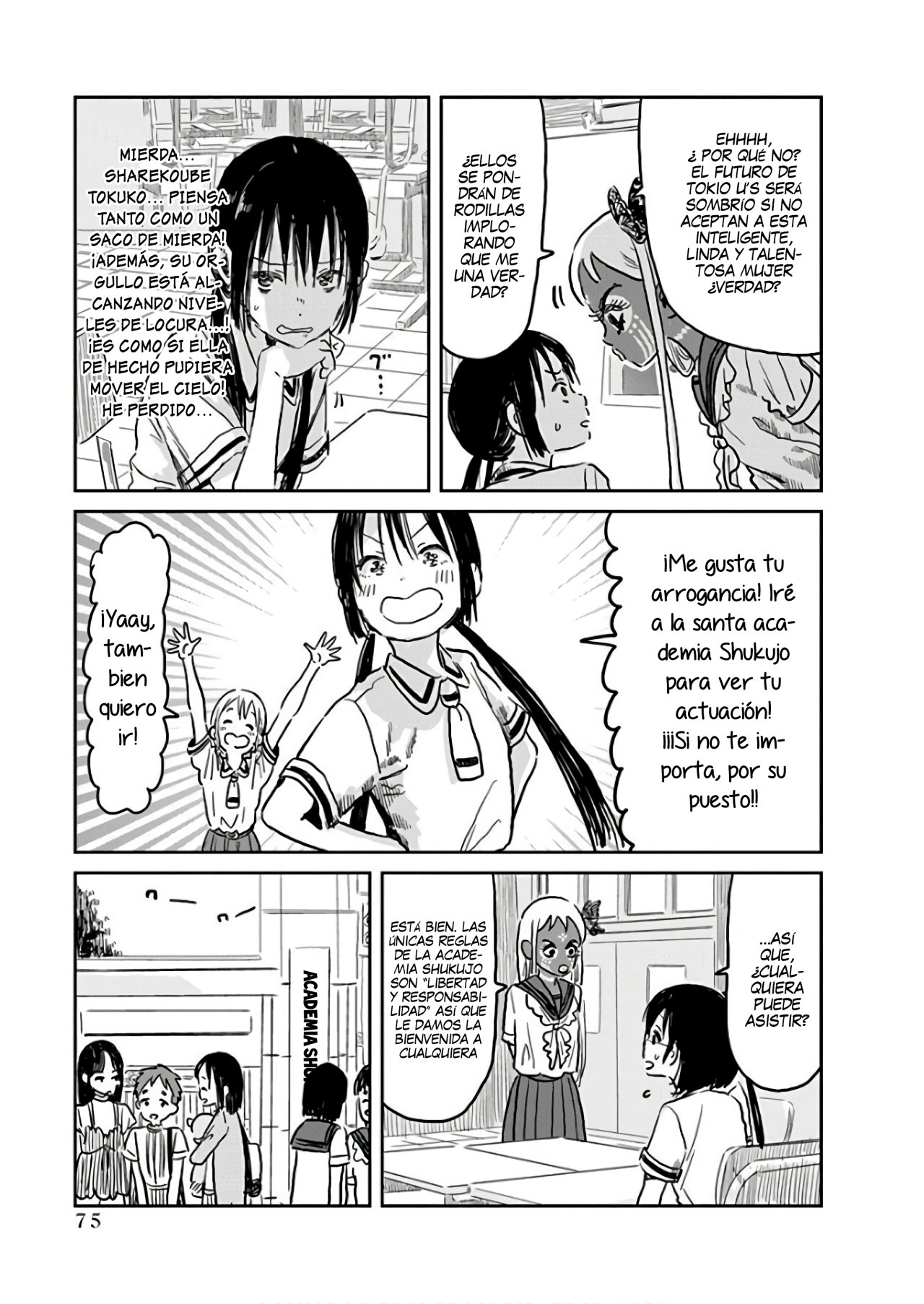 Read Asobi Asobase (es) Manga Online