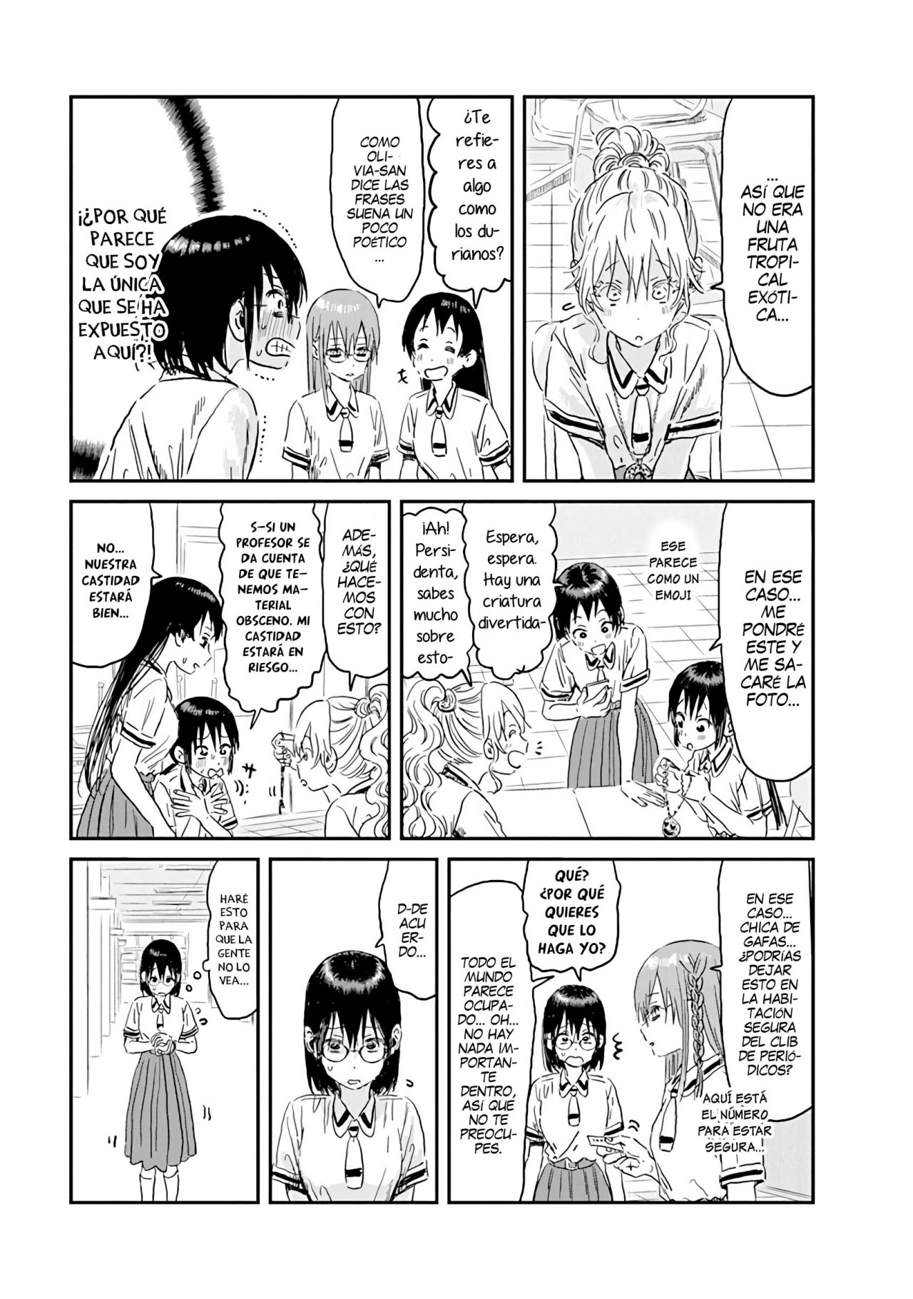 Read Asobi Asobase (es) Manga Online