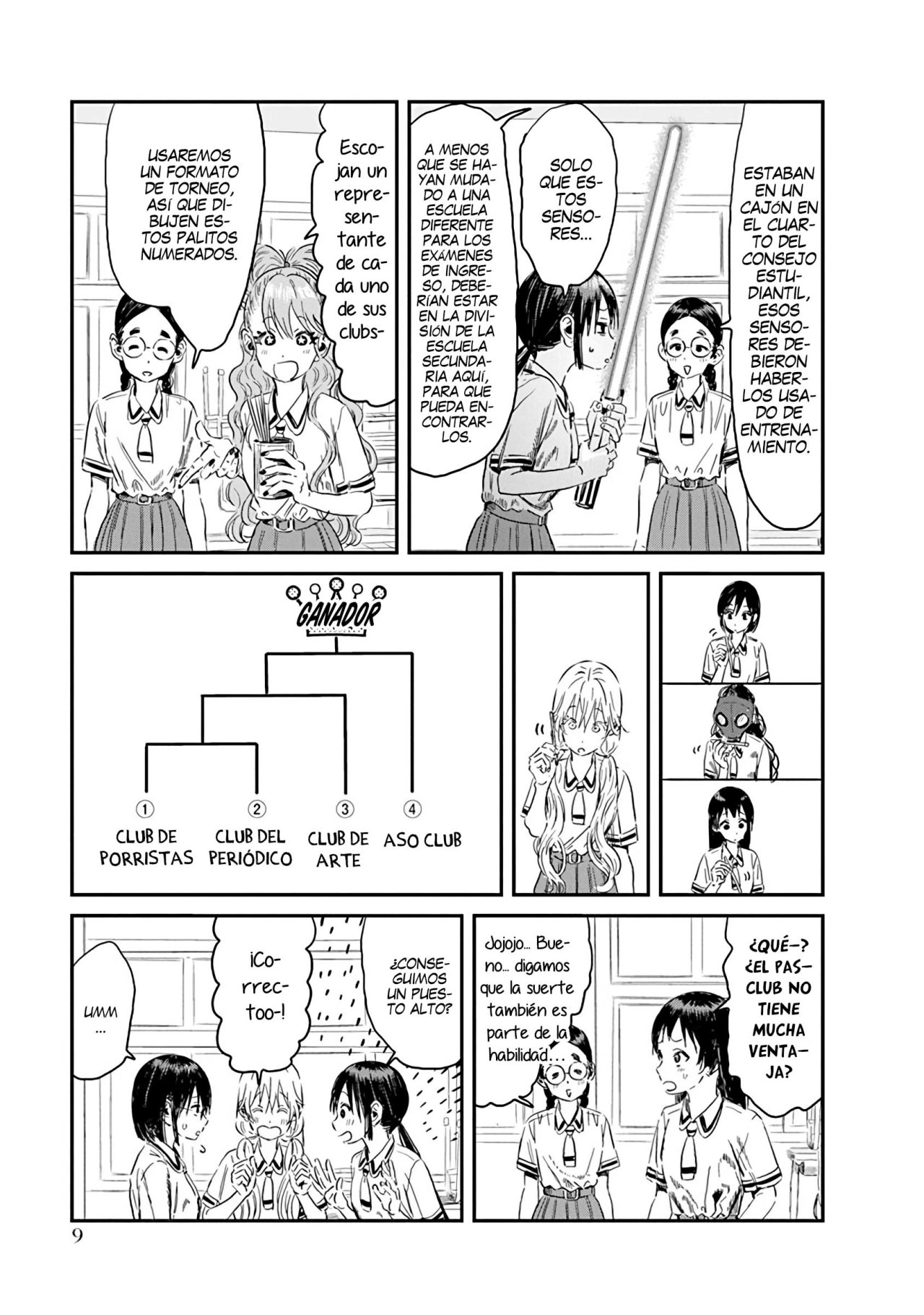 Read Asobi Asobase (es) Manga Online