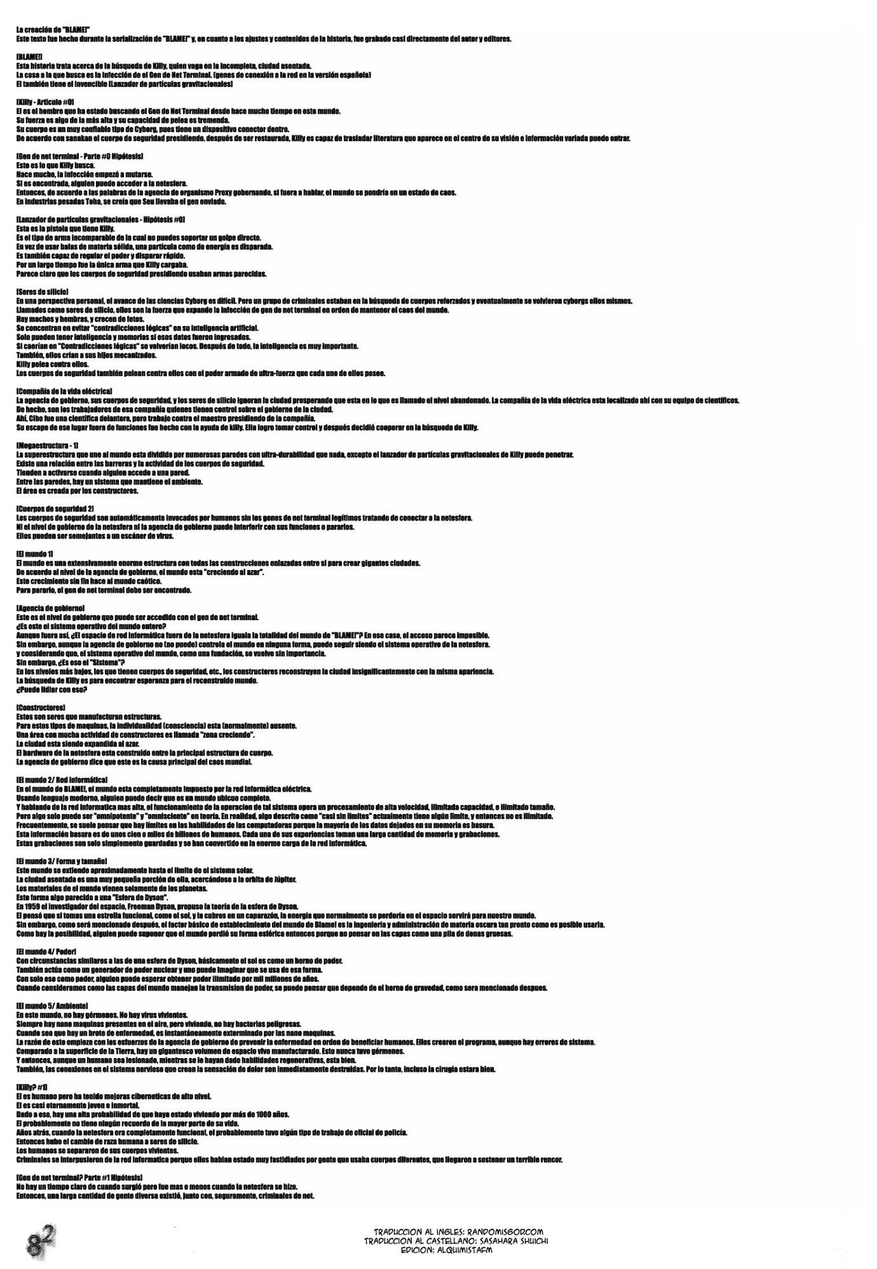 Read BLAME! (es) Manga Online