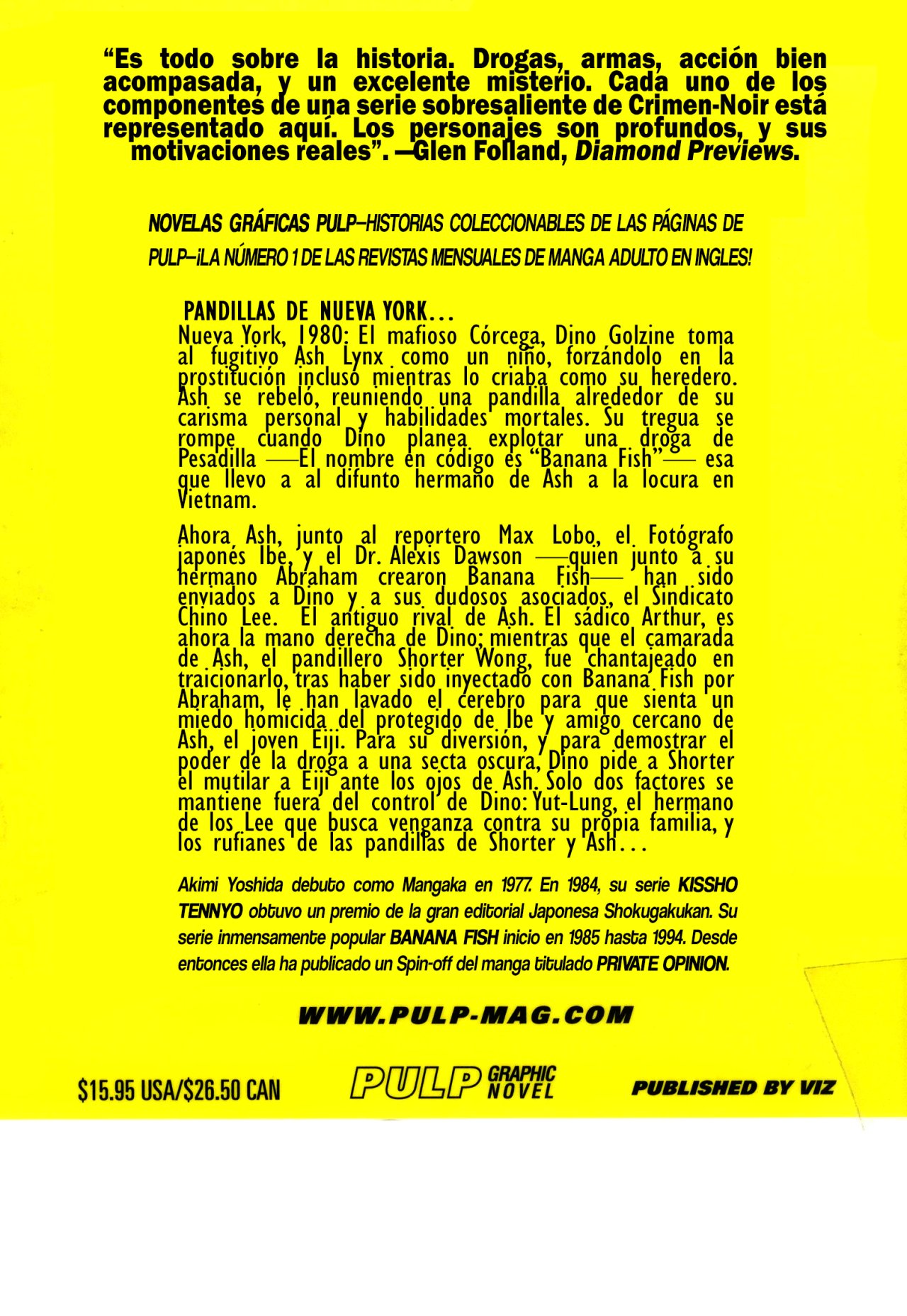 Read Banana Fish (es) Manga Online
