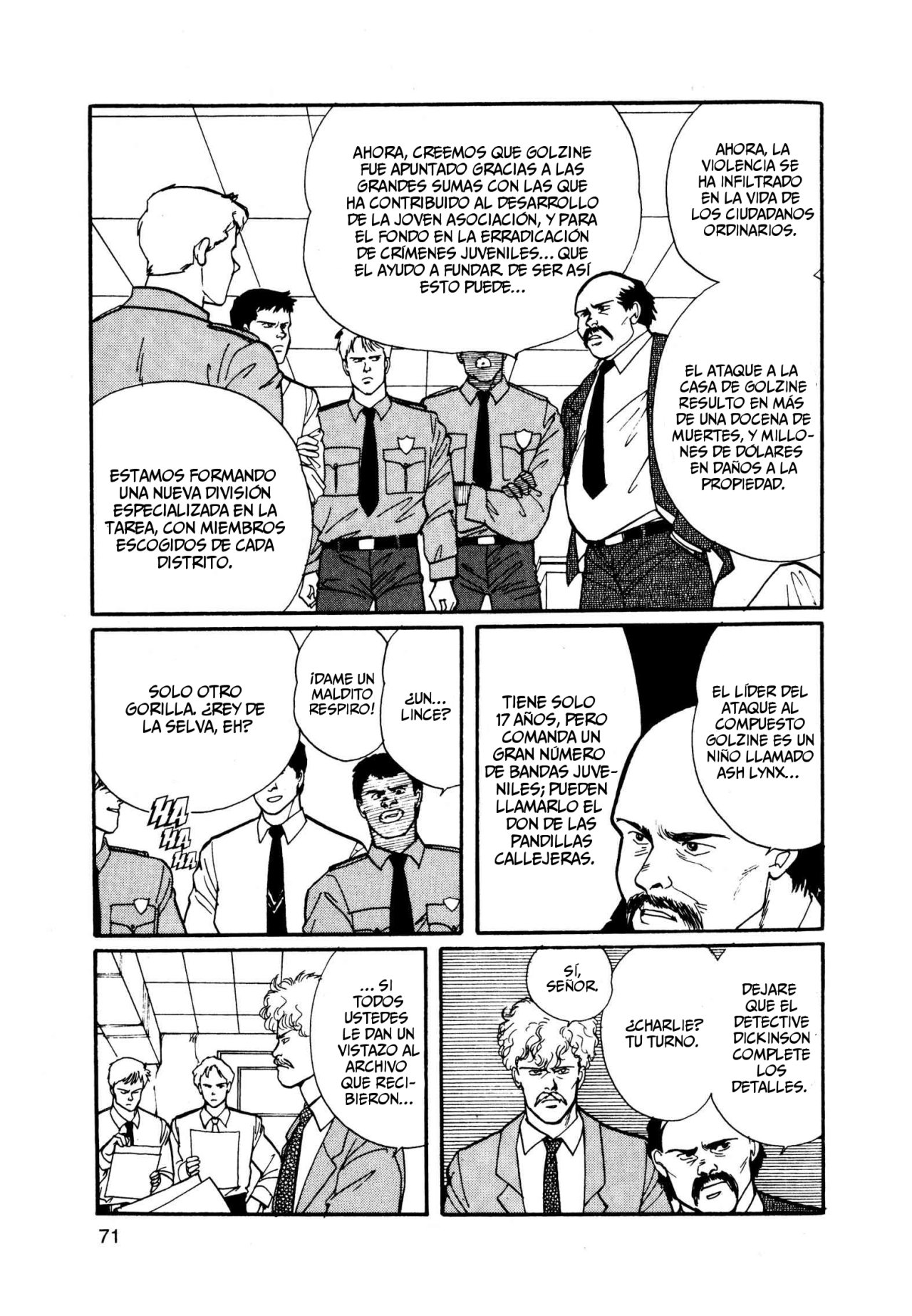 Read Banana Fish (es) Manga Online