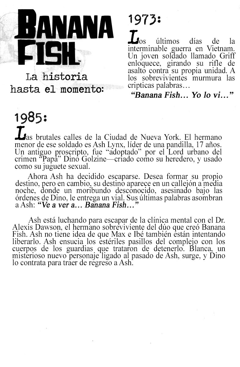 Read Banana Fish (es) Manga Online