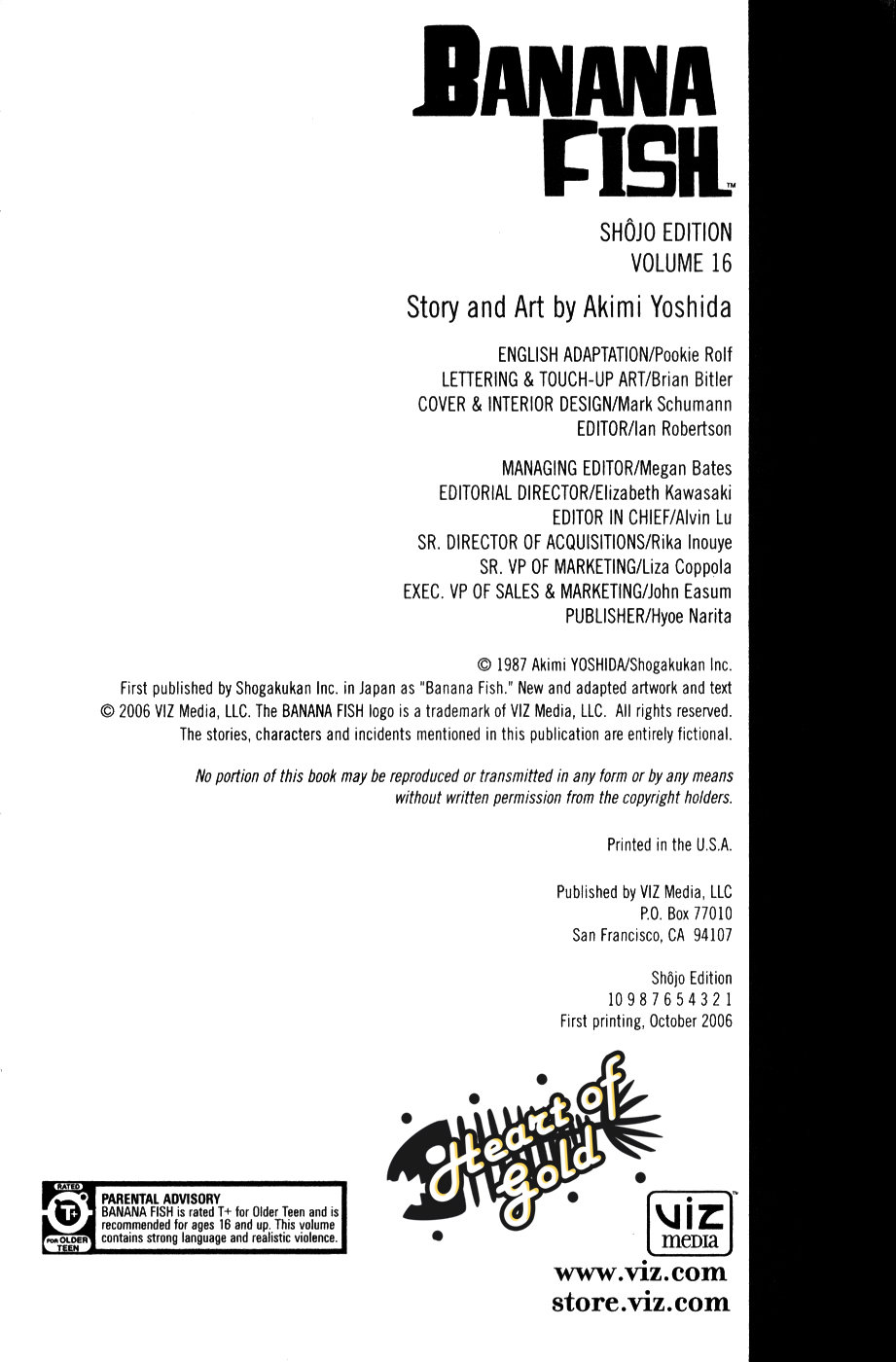 Read Banana Fish (es) Manga Online