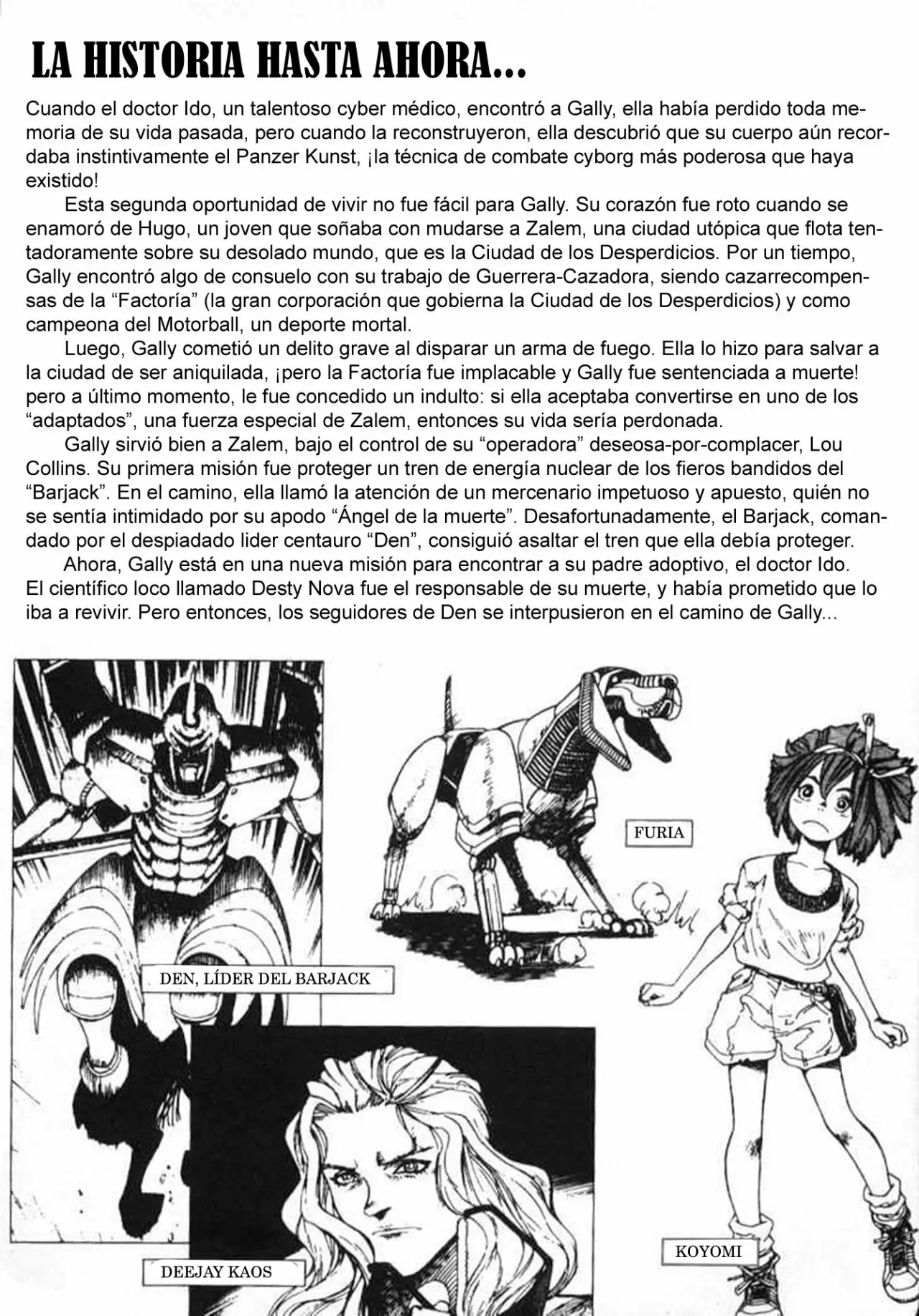 Read Battle Angel Alita (es) Manga Online