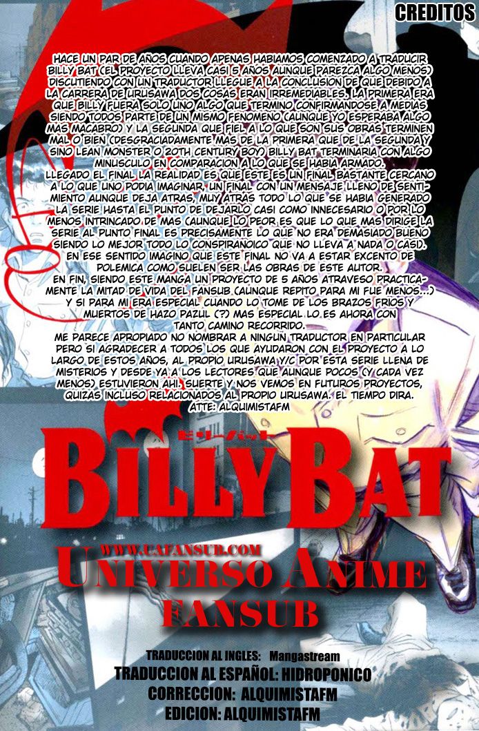 Read Billy Bat (es) Manga Online