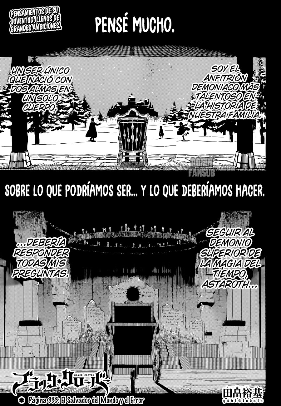 Read Black Clover (es) Manga Online