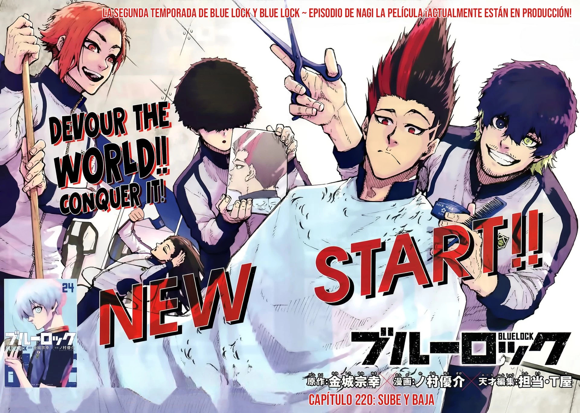 Read Blue Lock (es) Manga Online