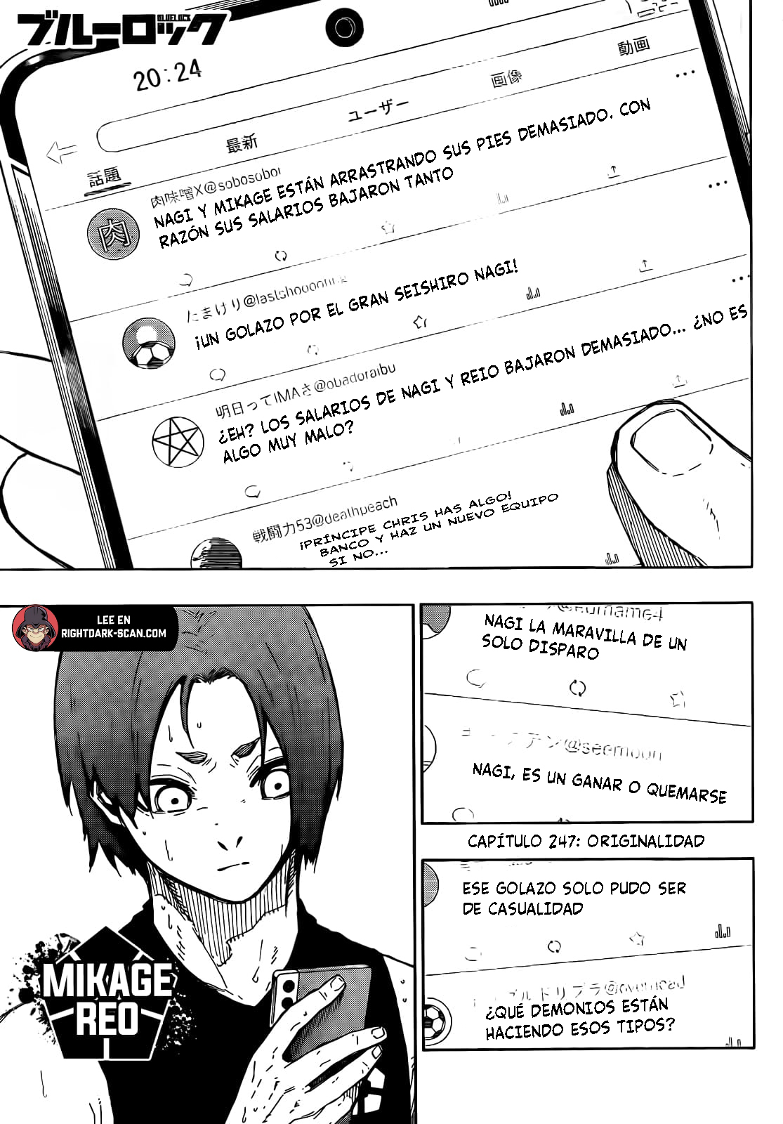 Read Blue Lock (es) Manga Online