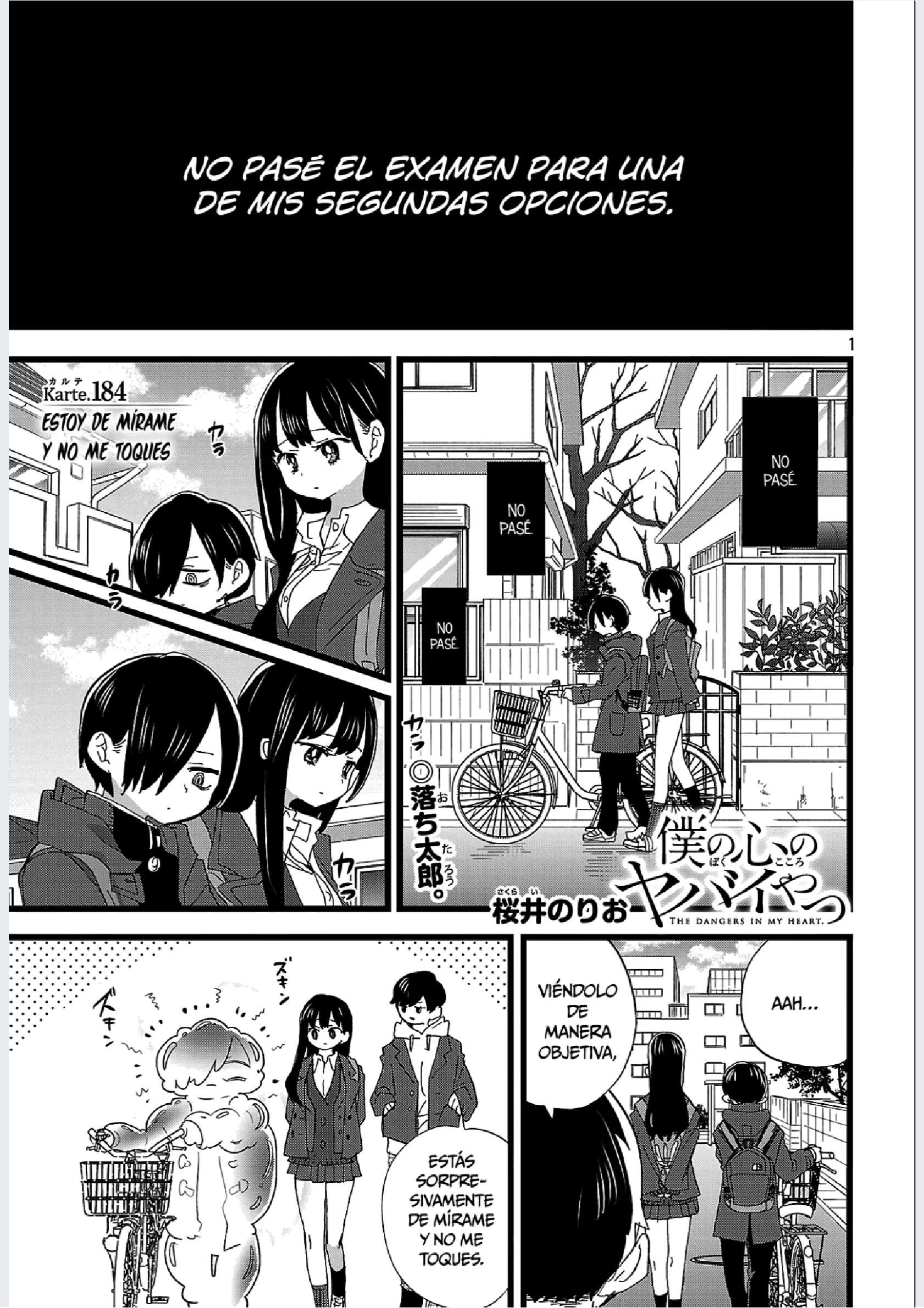 Read Boku no Kokoro no Yabai Yatsu (es) Manga Online